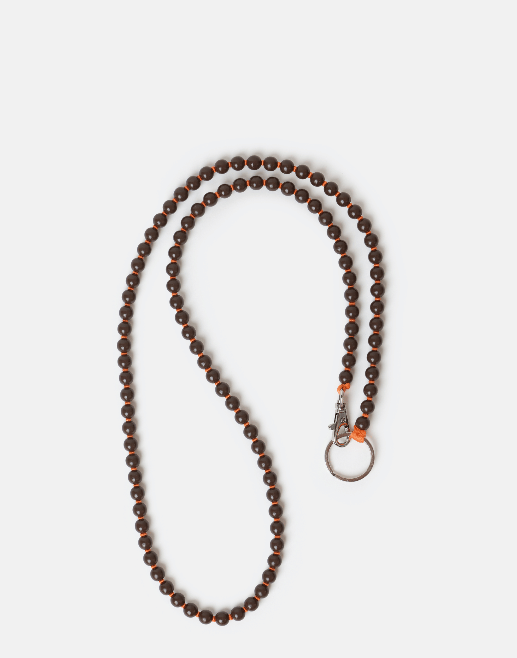 Brown & Orange Phone Necklace