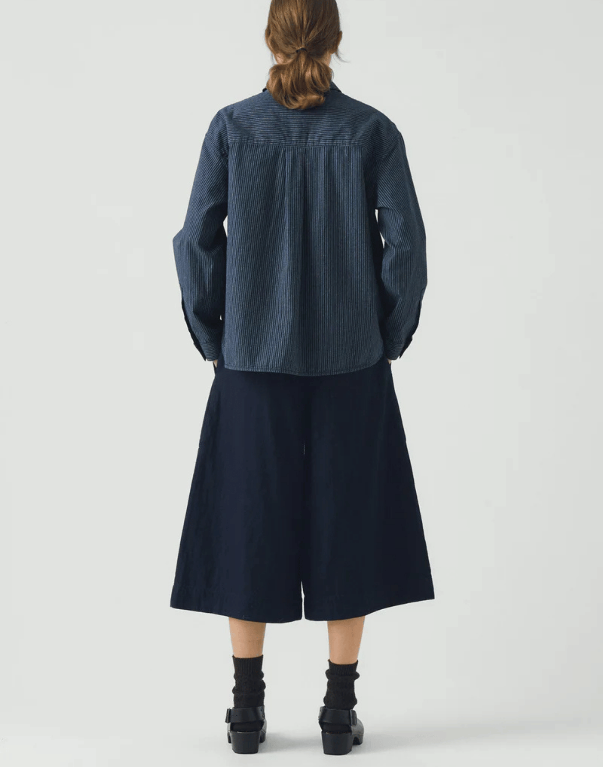 Japanese Indigo Denim Culottes