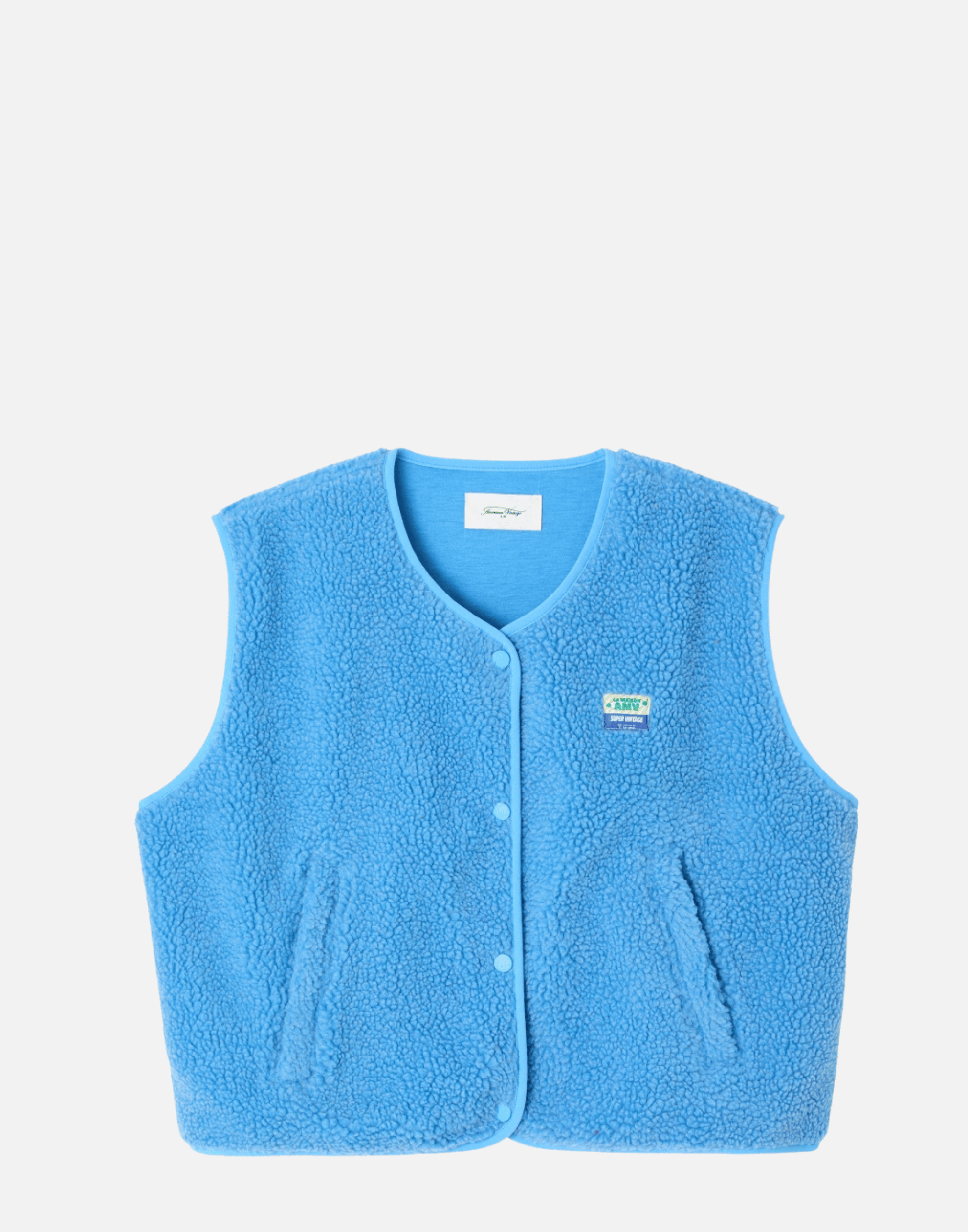 Celestial Faux Shearling Hocktown Vest
