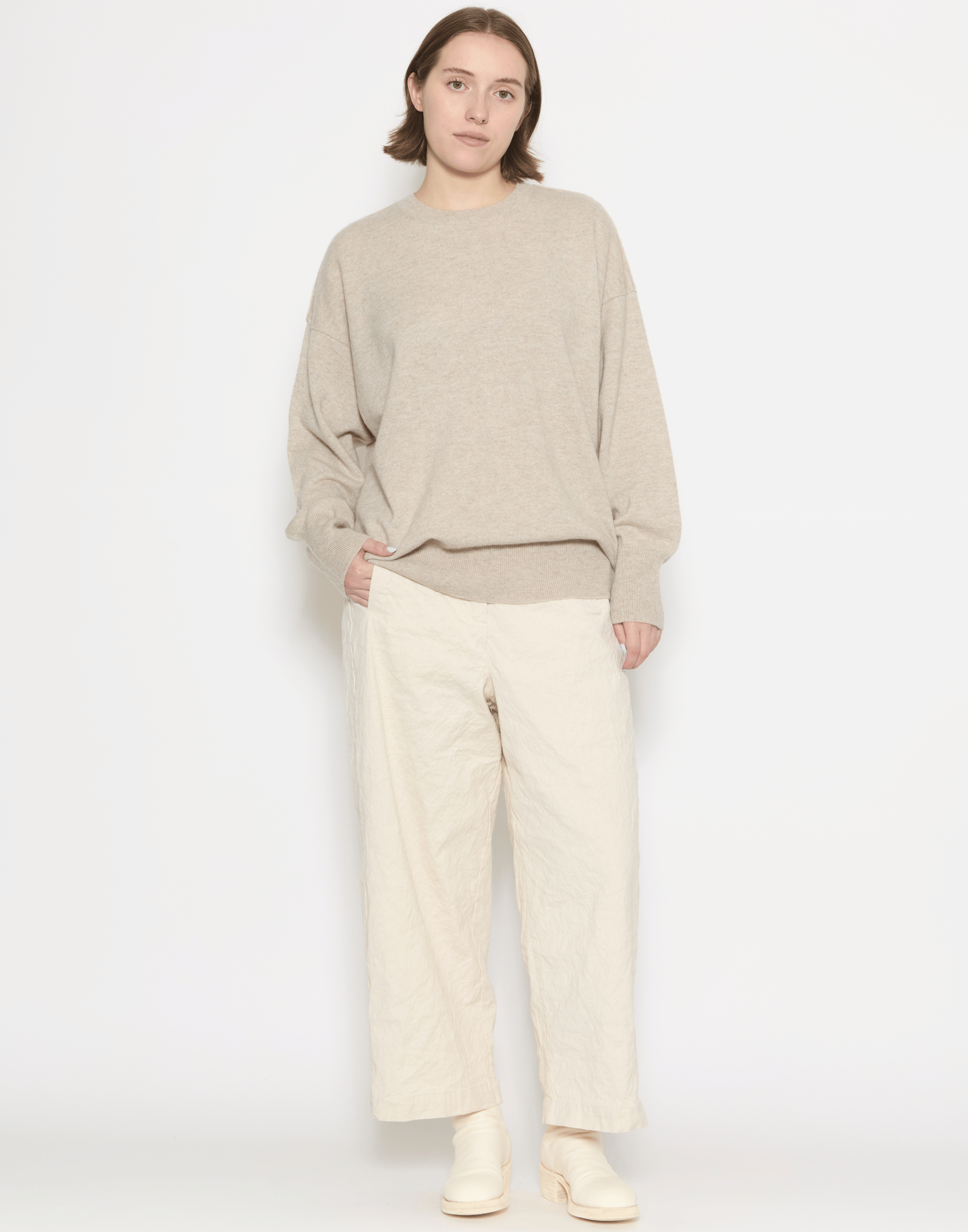 Feather Cashmere Borte Pullover