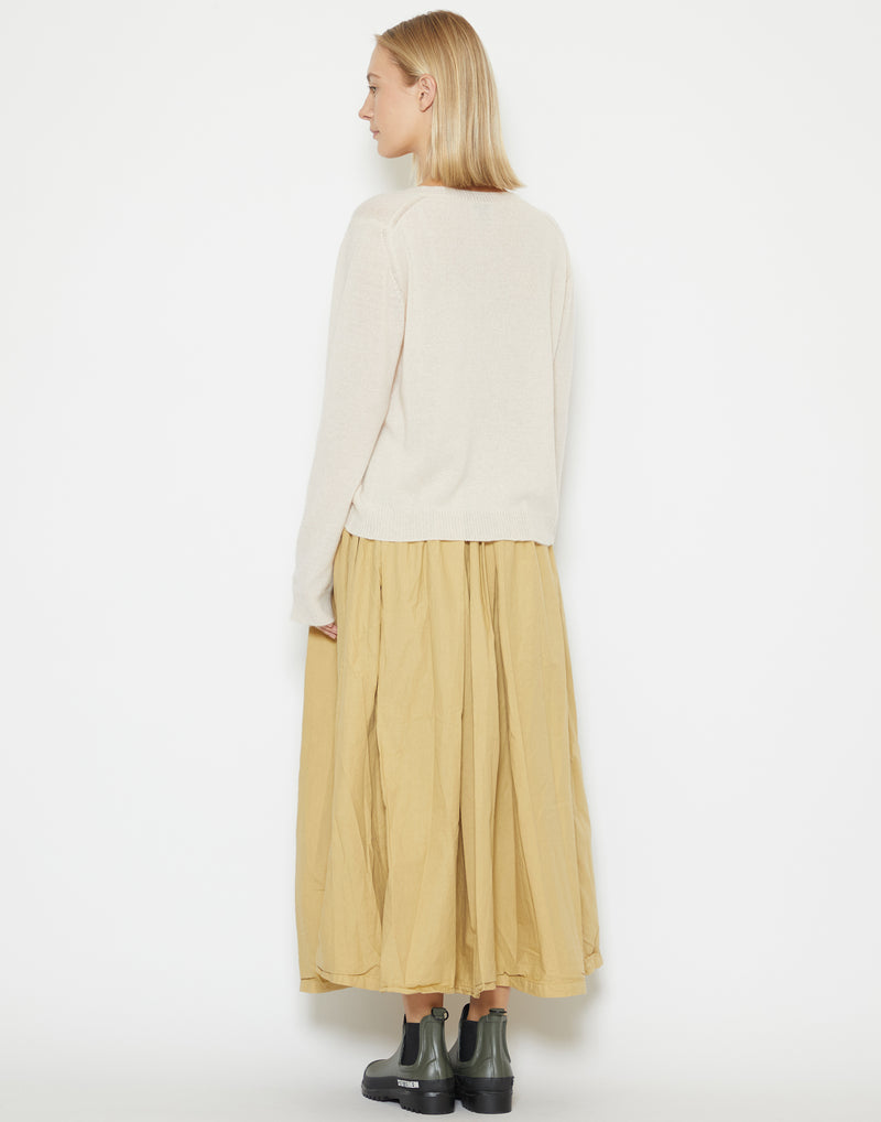 Oatmeal Cashmere Dulce Pullover