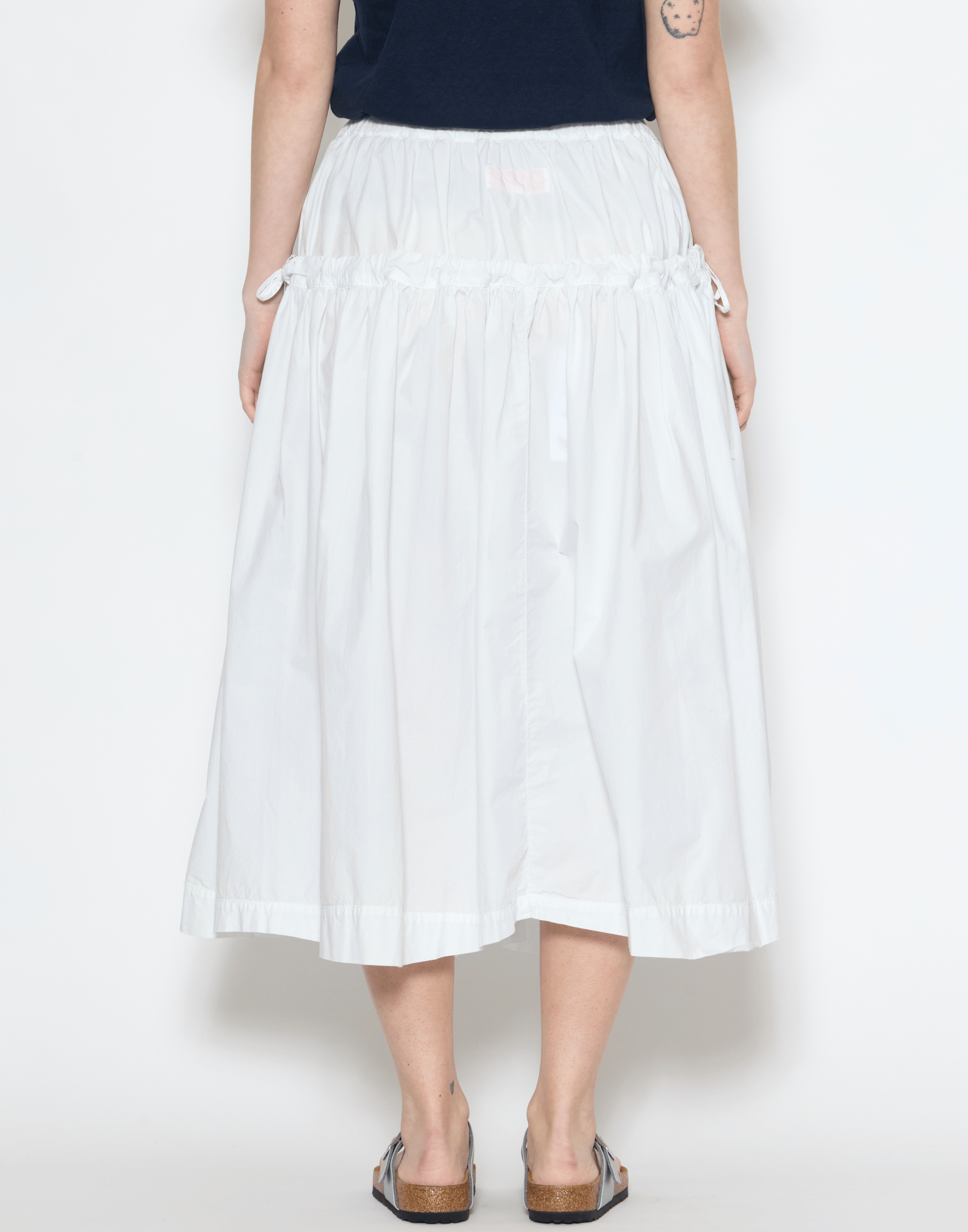 Ash Cotton Frou Frou Skirt