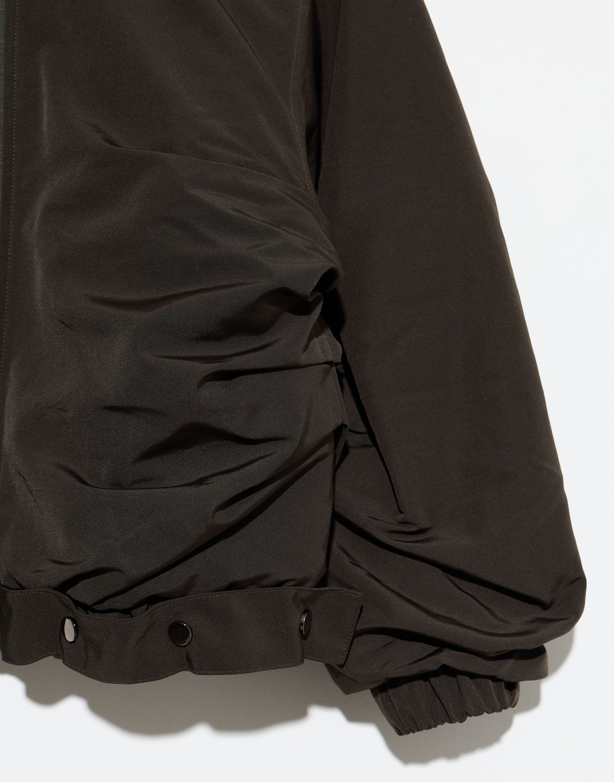 Dark Chocolate Press Stud Jacket