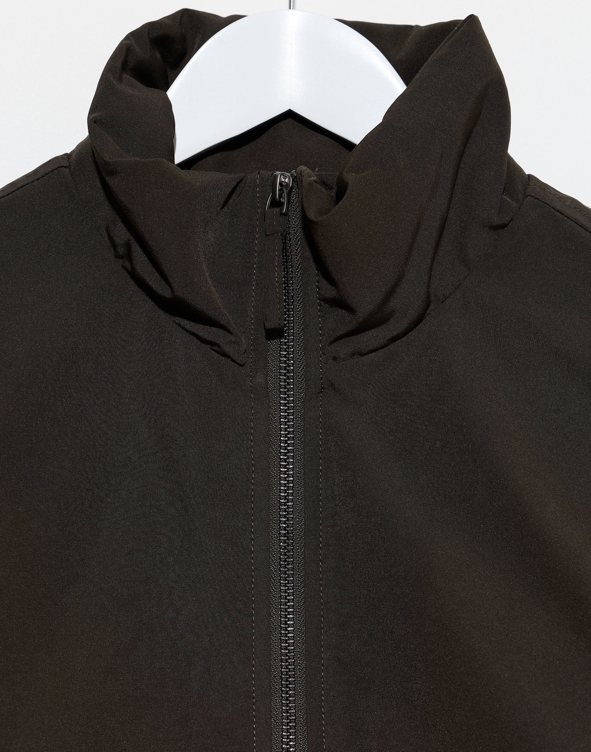 Dark Chocolate Press Stud Jacket