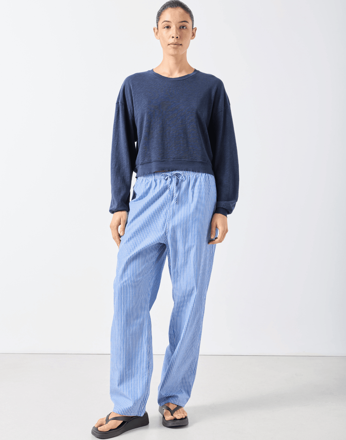 Vintage Navy Cotton Sonoma Sweatshirt