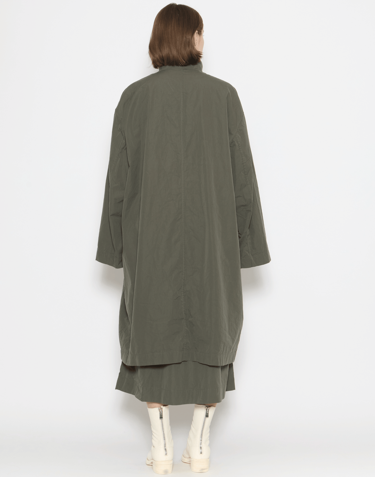 Wood Green Cotton Water-Repellent Alex Coat