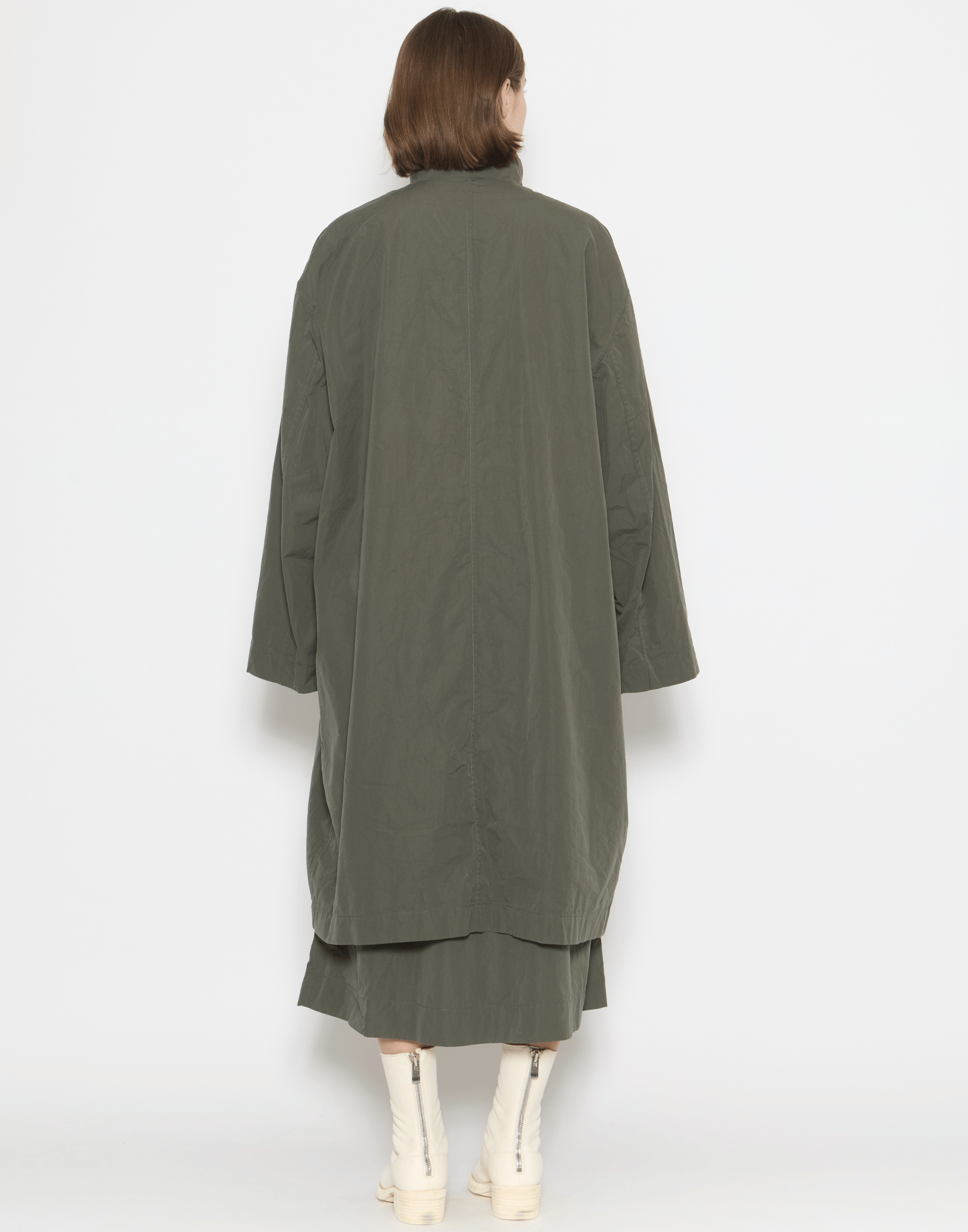 Wood Green Cotton Water-Repellent Alex Coat