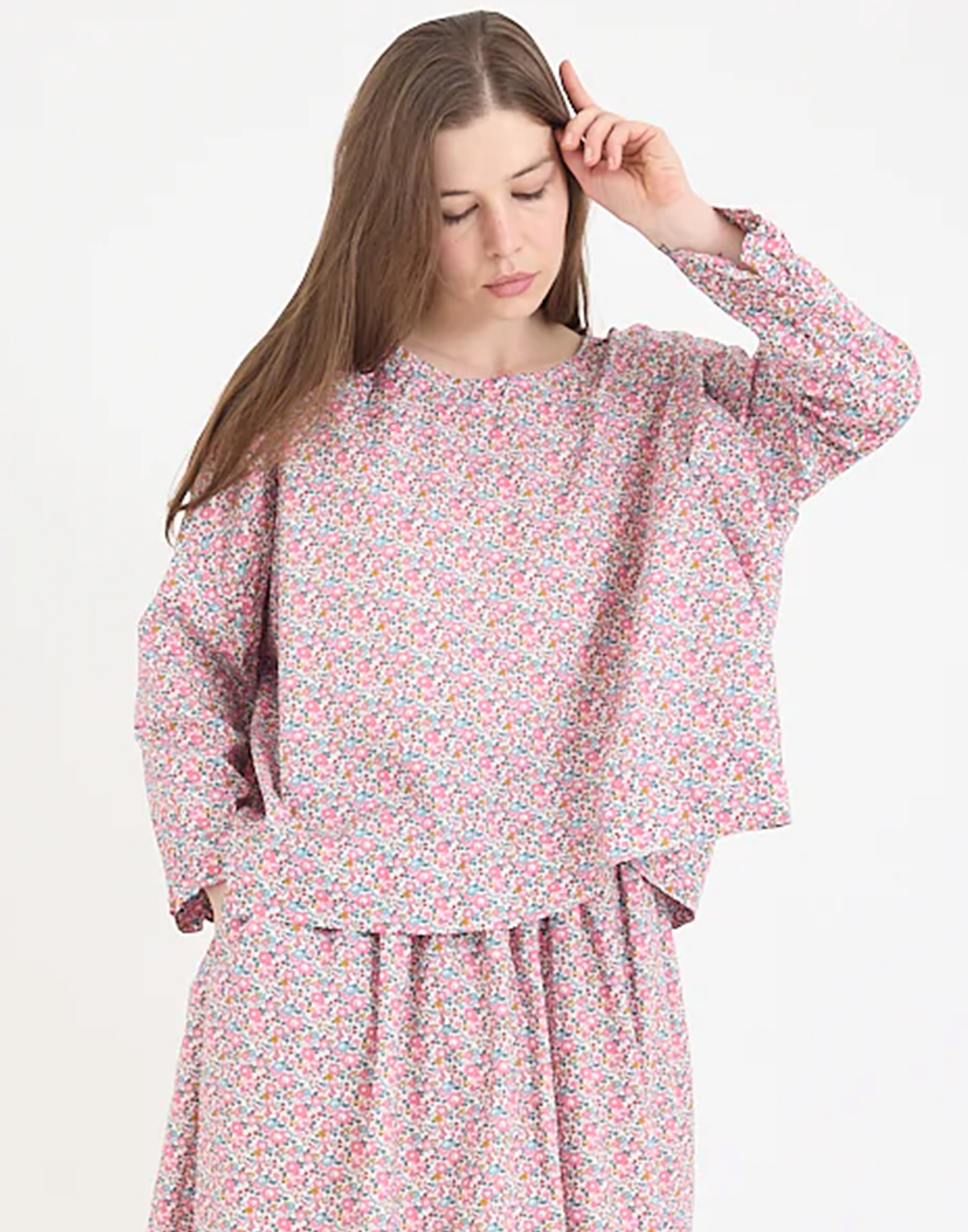Liberty Betsy Ann Cotton Yuki Top