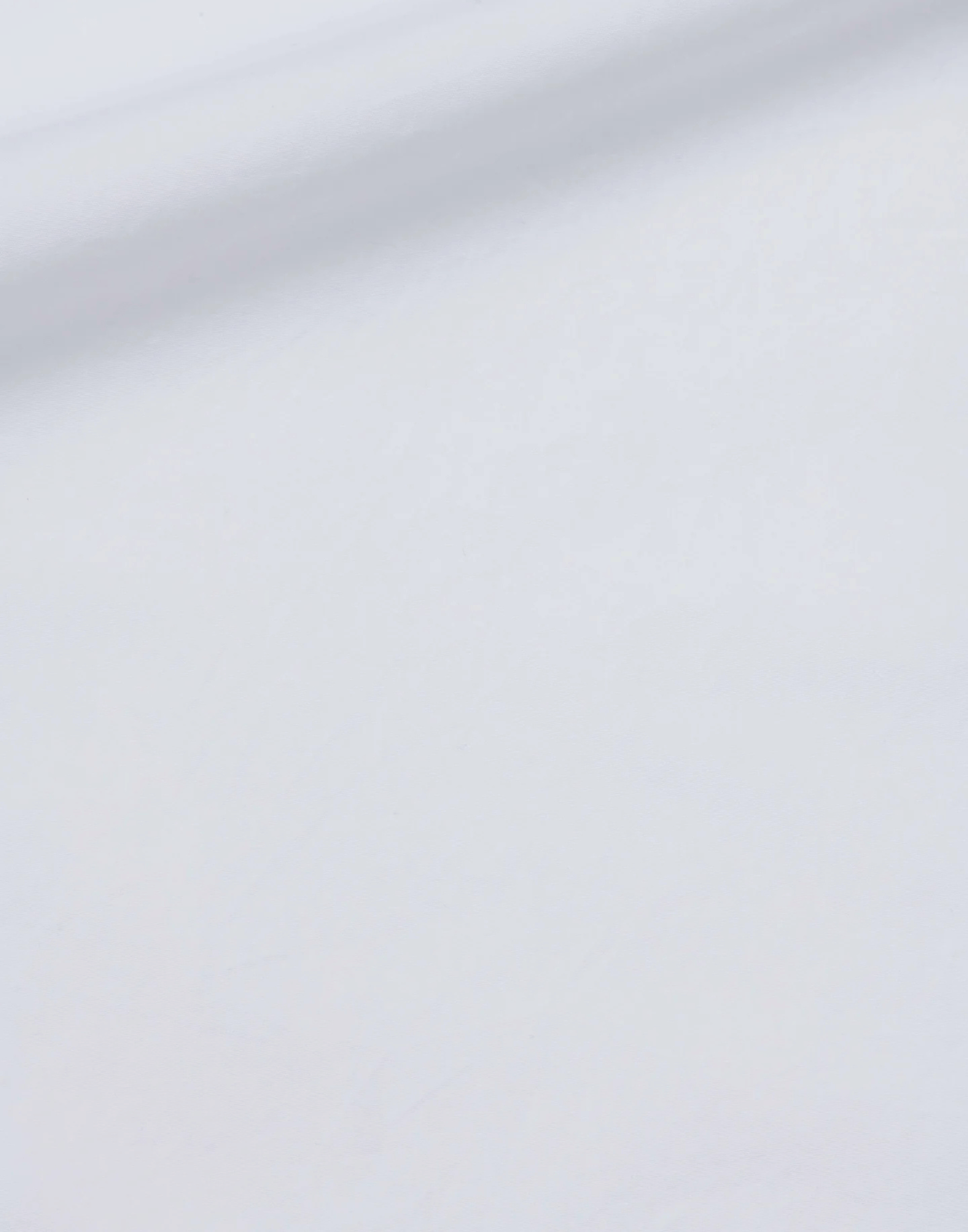 White Cotton Poplin Simple Shirt