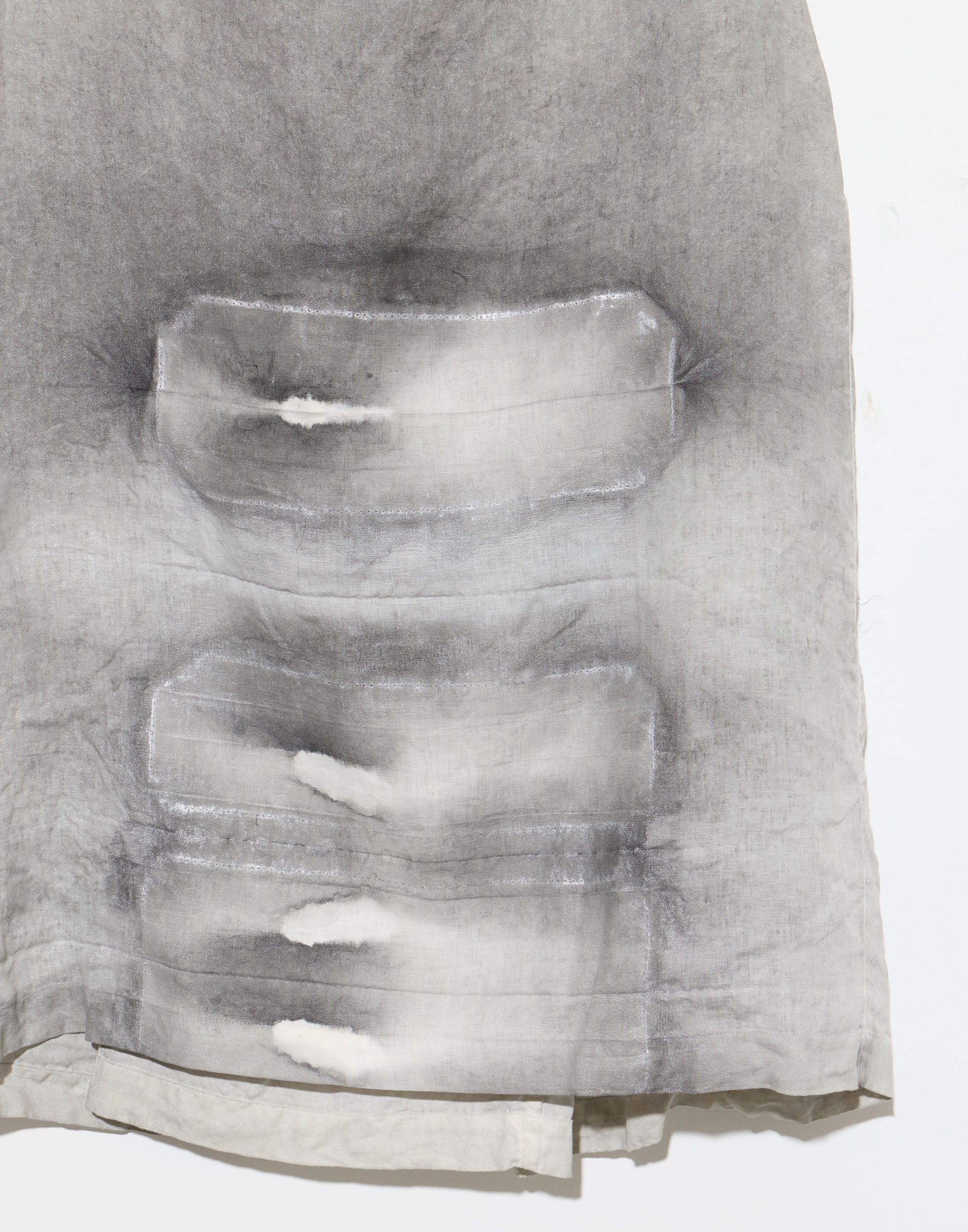 Moon Pigment Linen Midi Dress