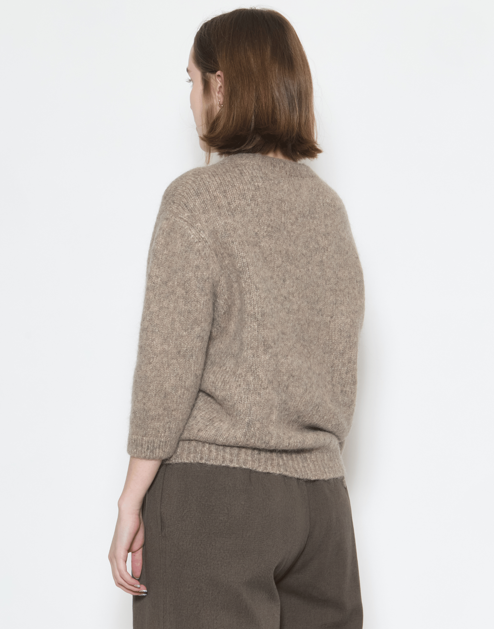 Ash Wool Blend Loft Baby Pullover