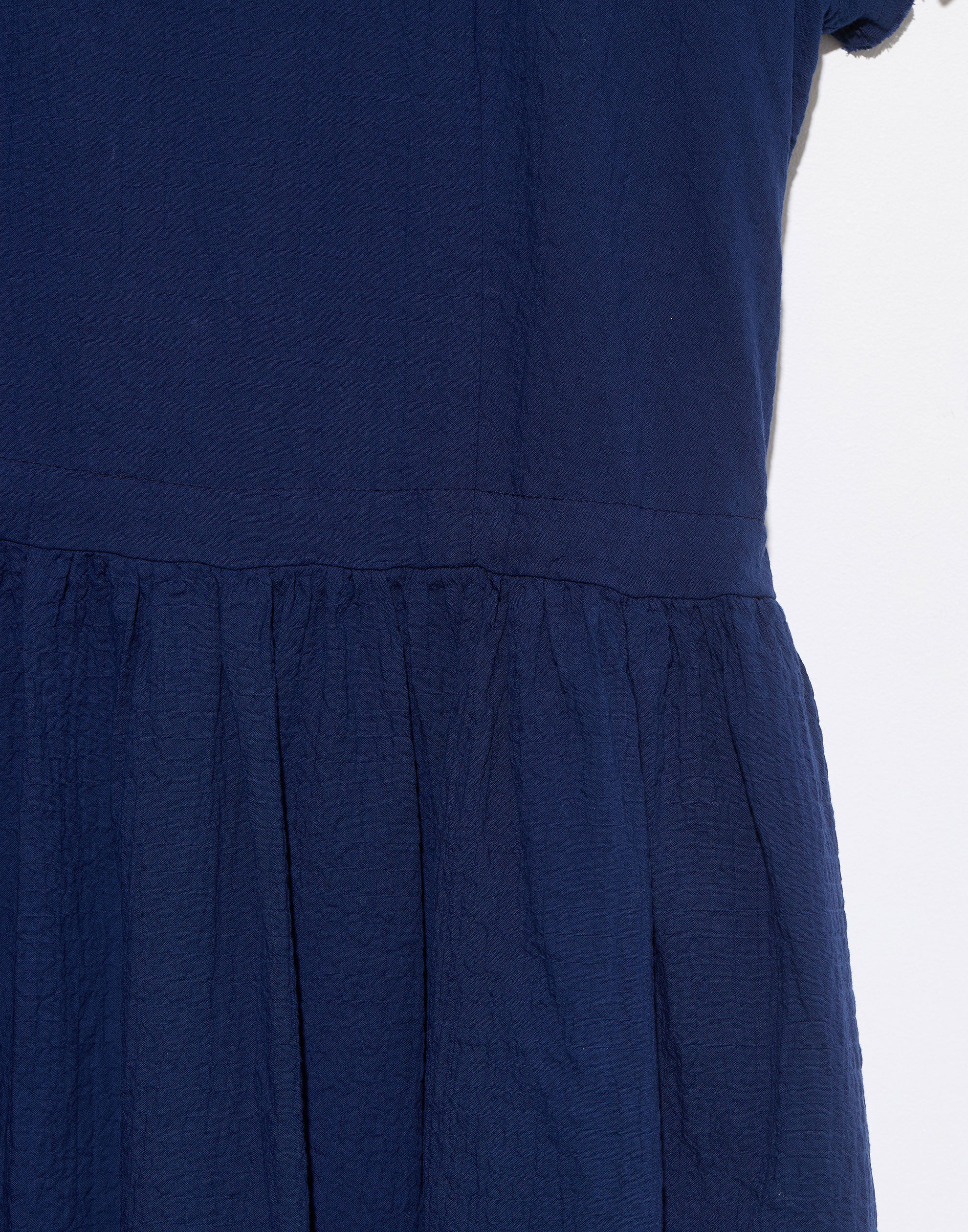 Ink Cotton Gathered Desdemona Dress