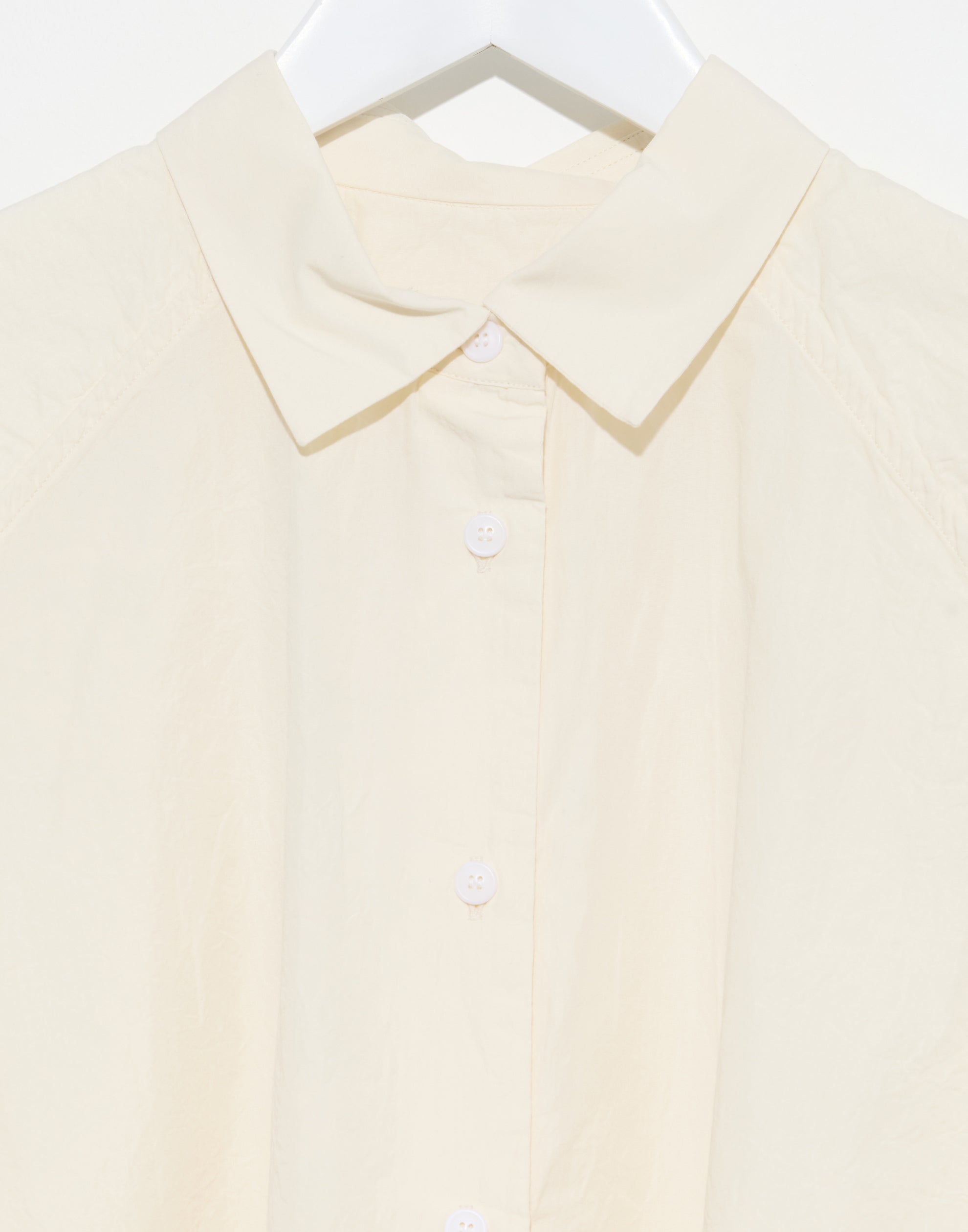 Off White Cotton Drays Travail Shirt