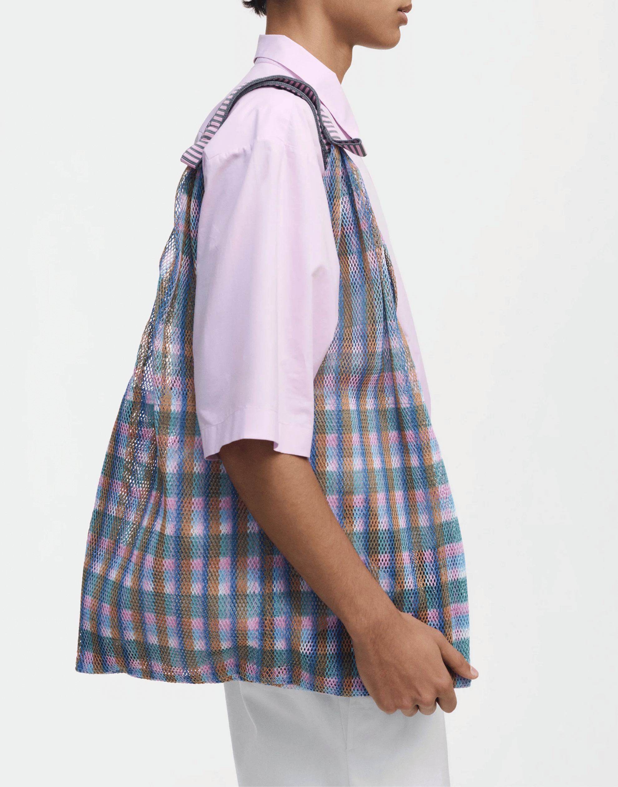 Pink Small Triangle Udaipur Bag