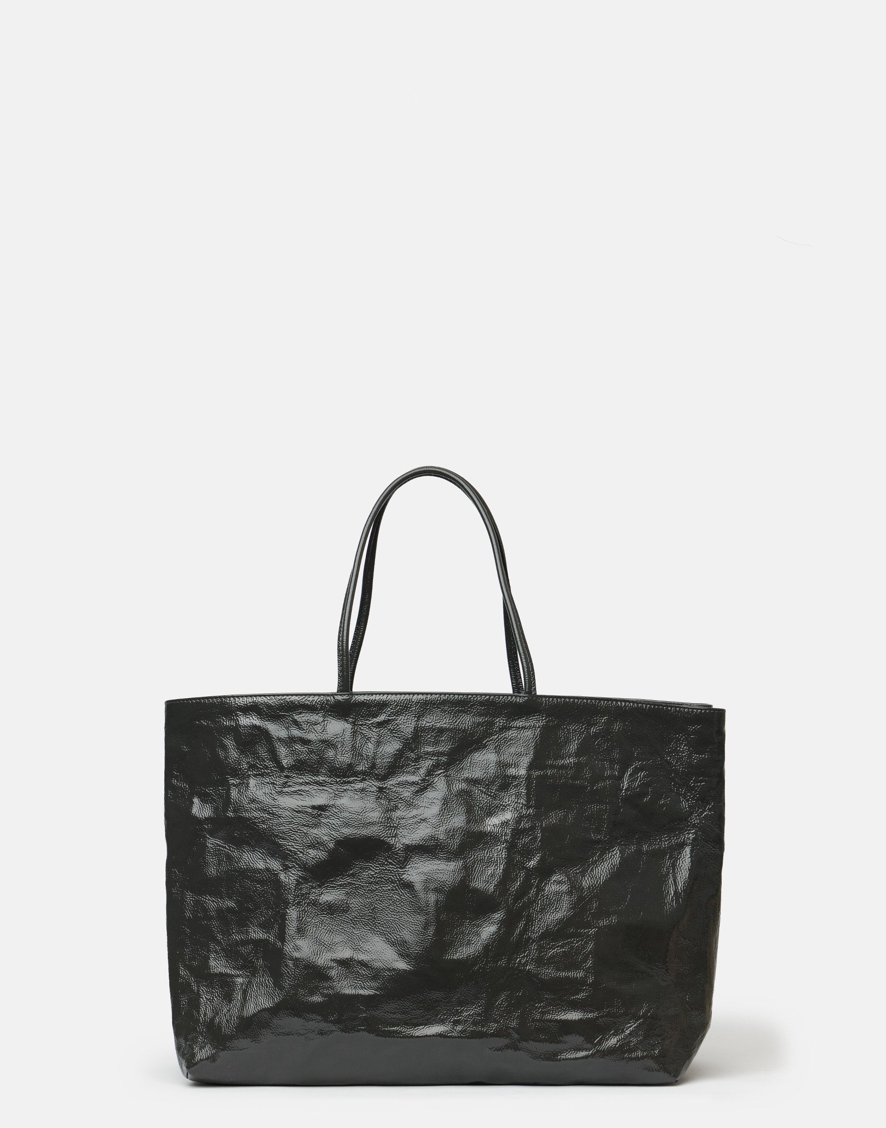 Asfalto Naplak Leather Big City Shopper Bag