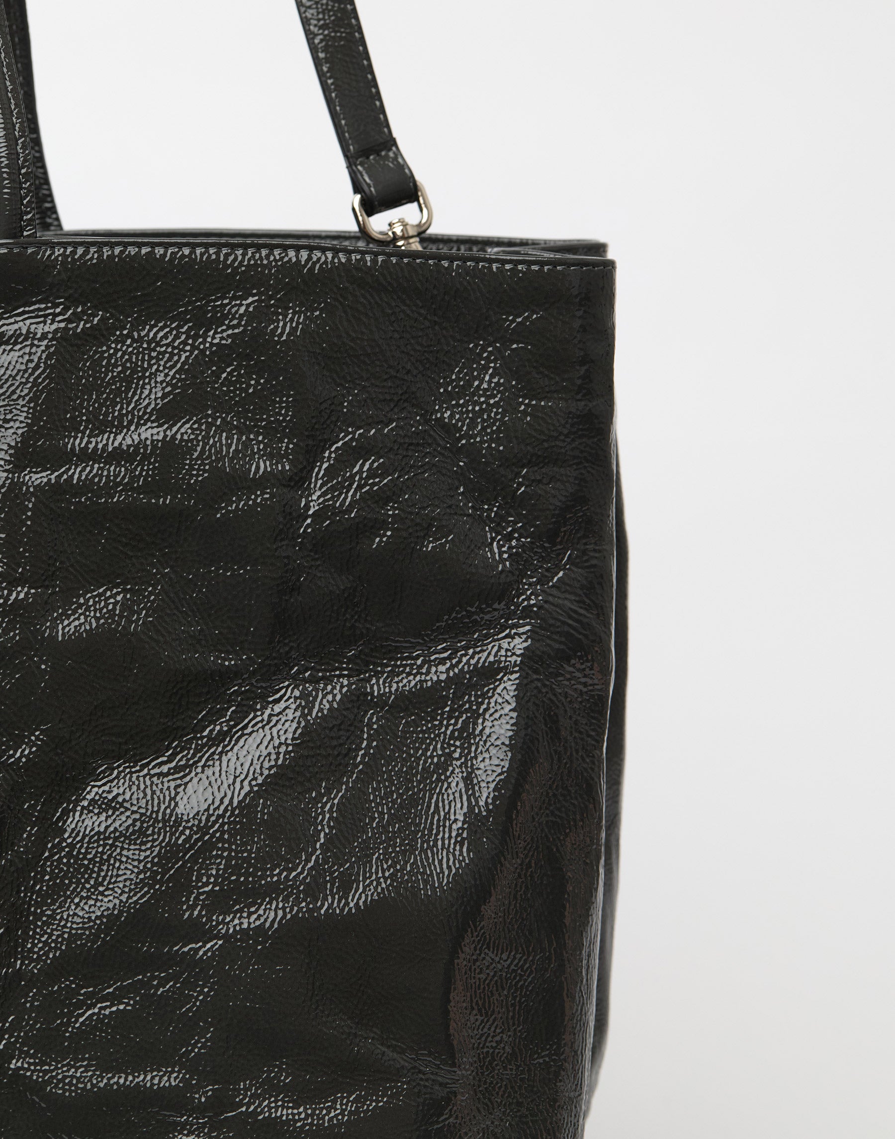 Asfalto Naplak Leather Big City Shopper Bag