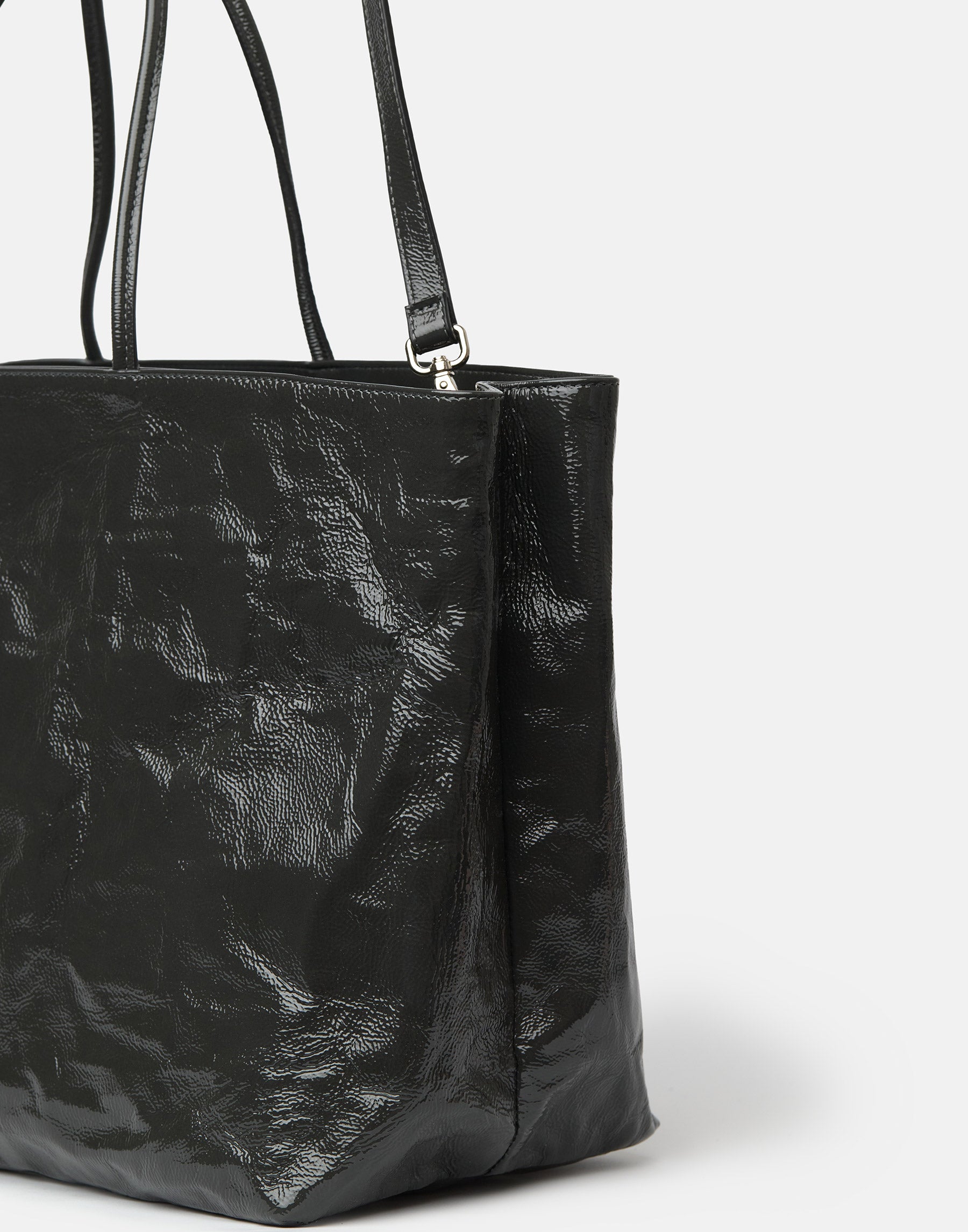 Asfalto Naplak Leather Big City Shopper Bag