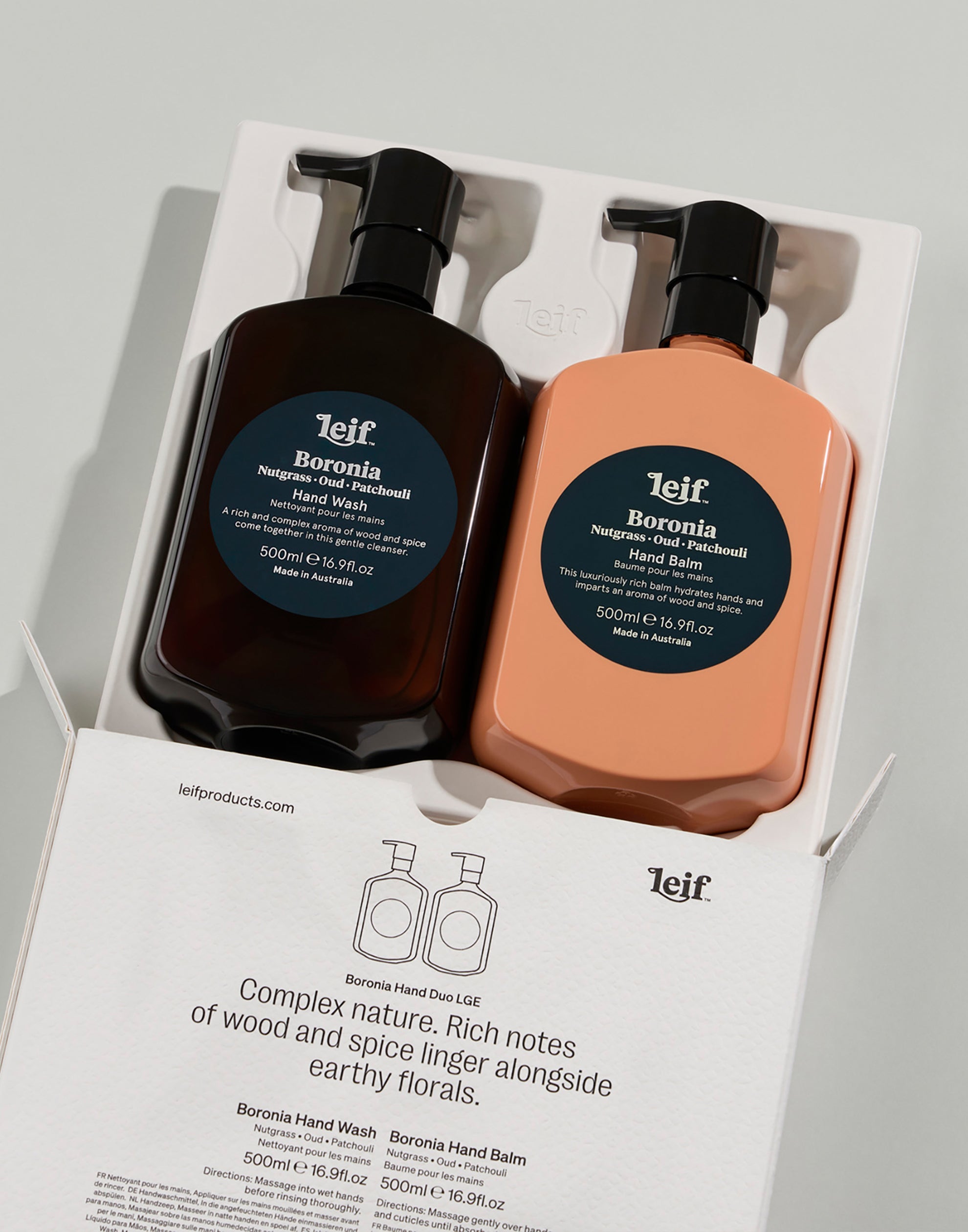 Limited Edition: Boronia Hand Duo Large