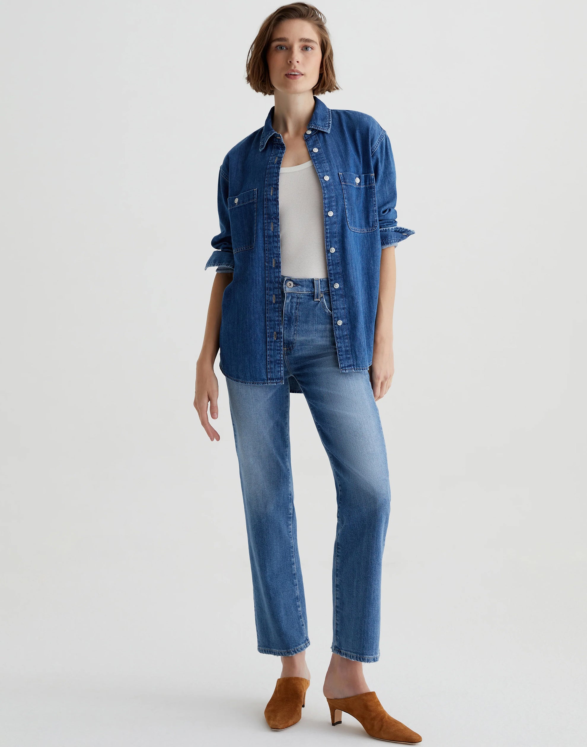 Iris Brinley Mid Rise Jeans