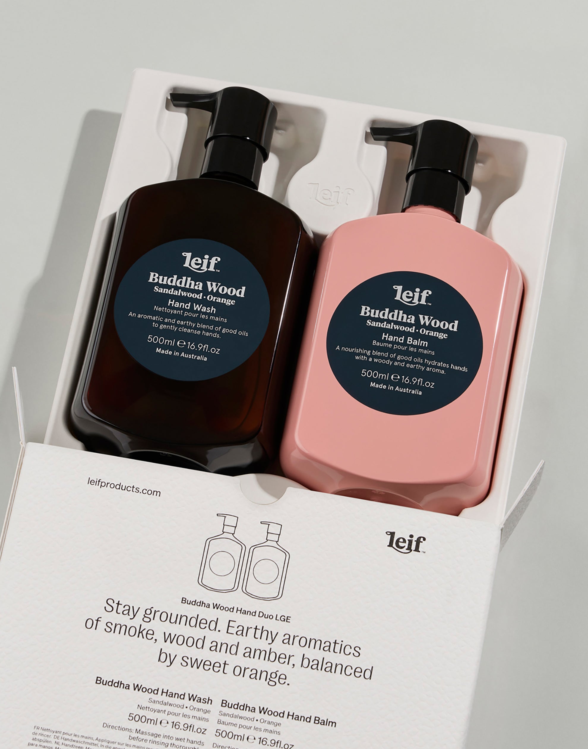 Limited Edition: Buddha Wood Hand Duo Large