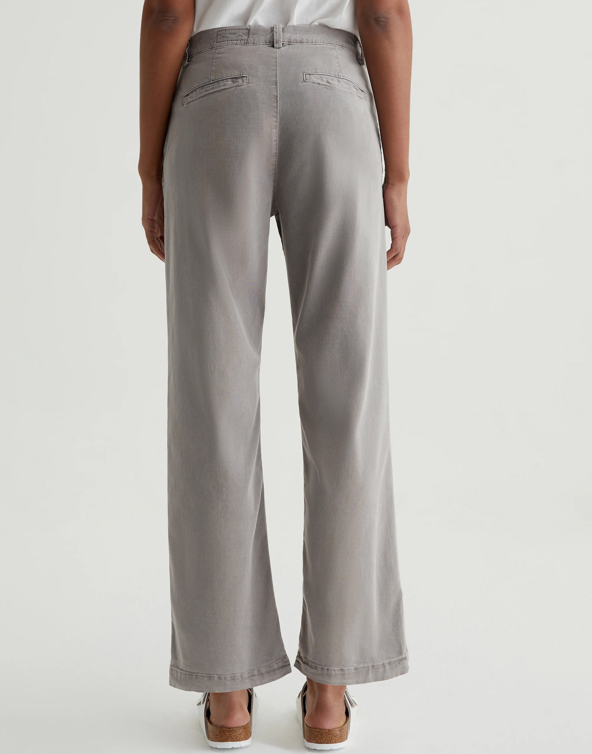 Sulfur Pebble Grey Caden Relaxed Chinos