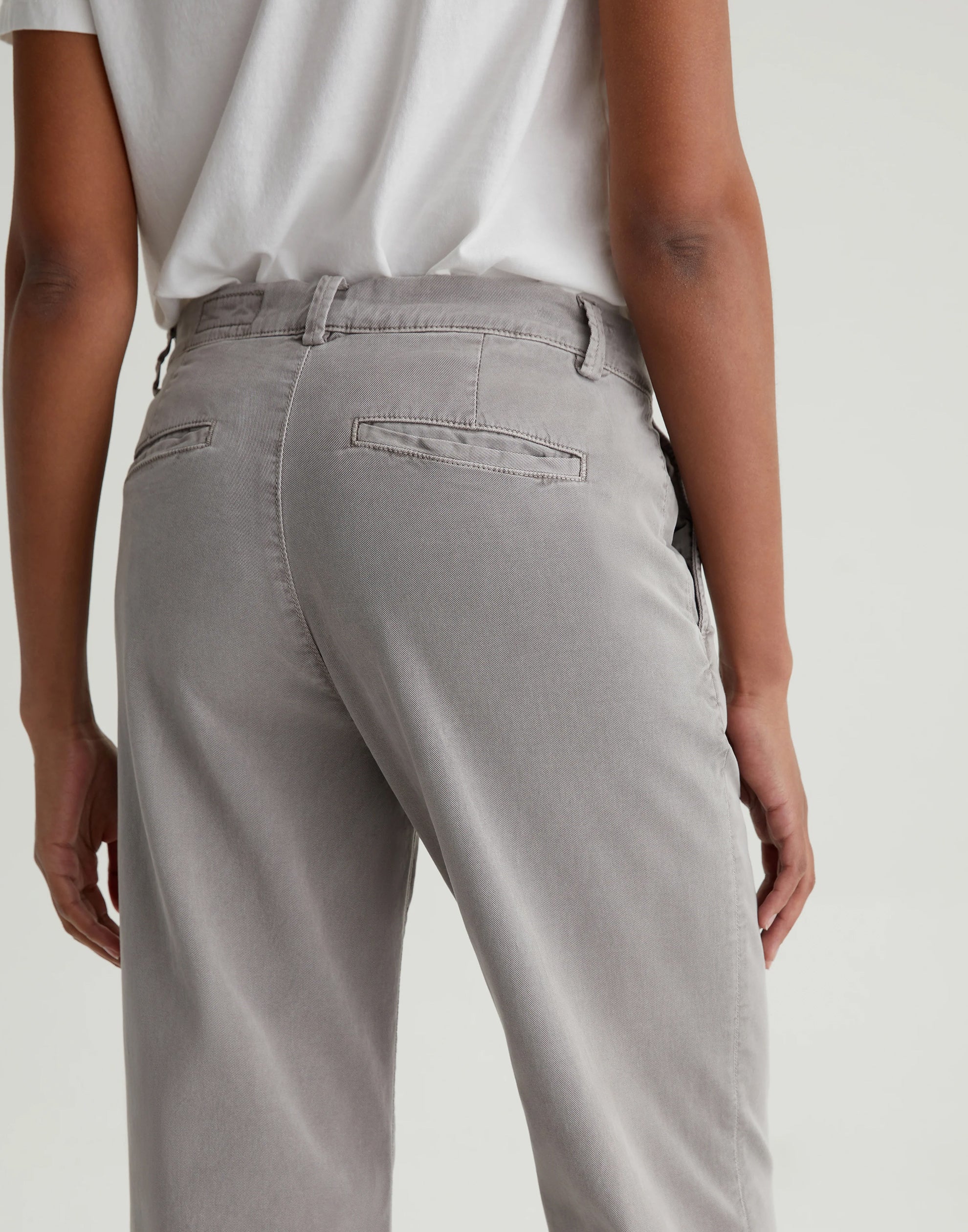 Sulfur Pebble Grey Caden Relaxed Chinos