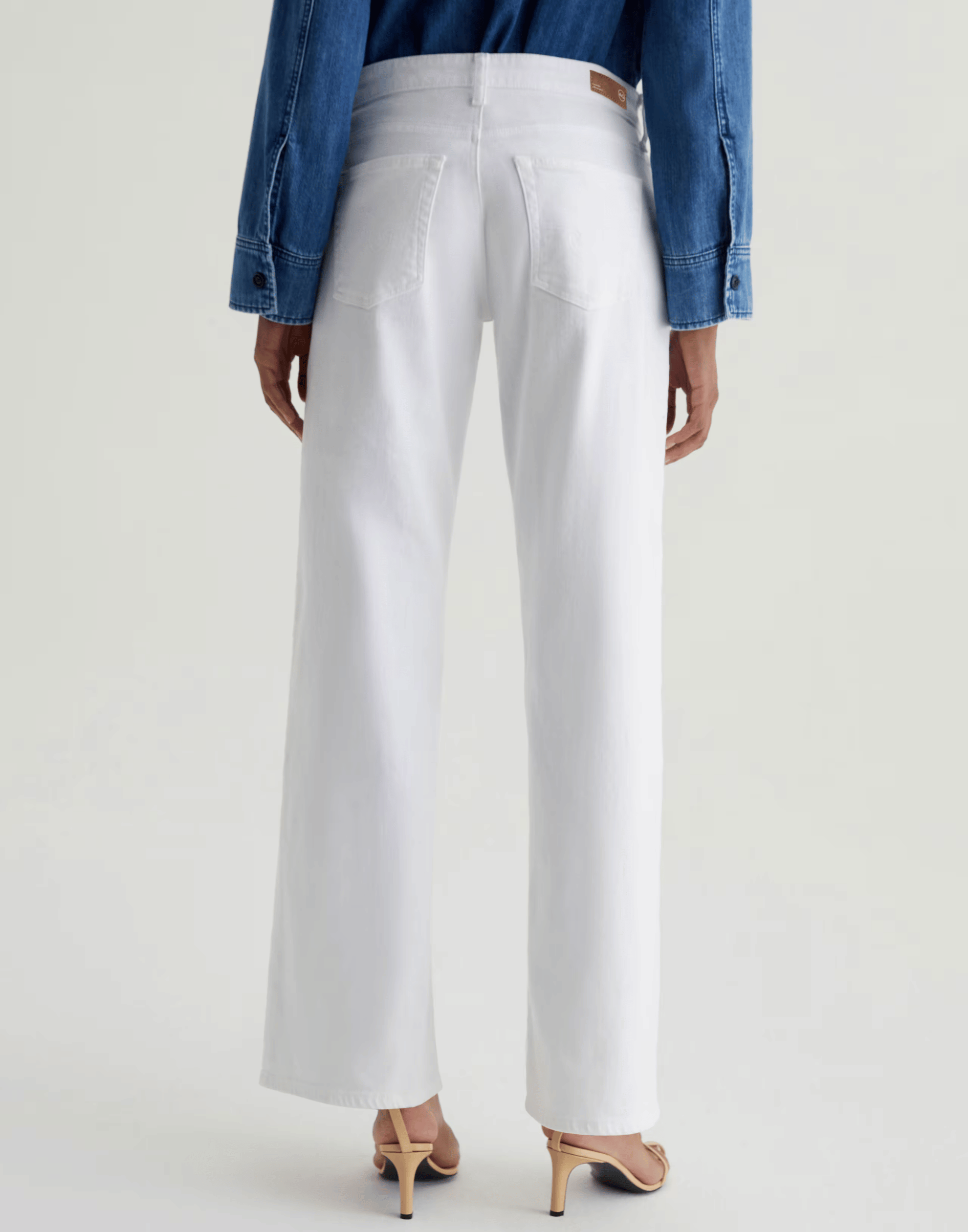 Gallery White Adria Low-Rise Jeans