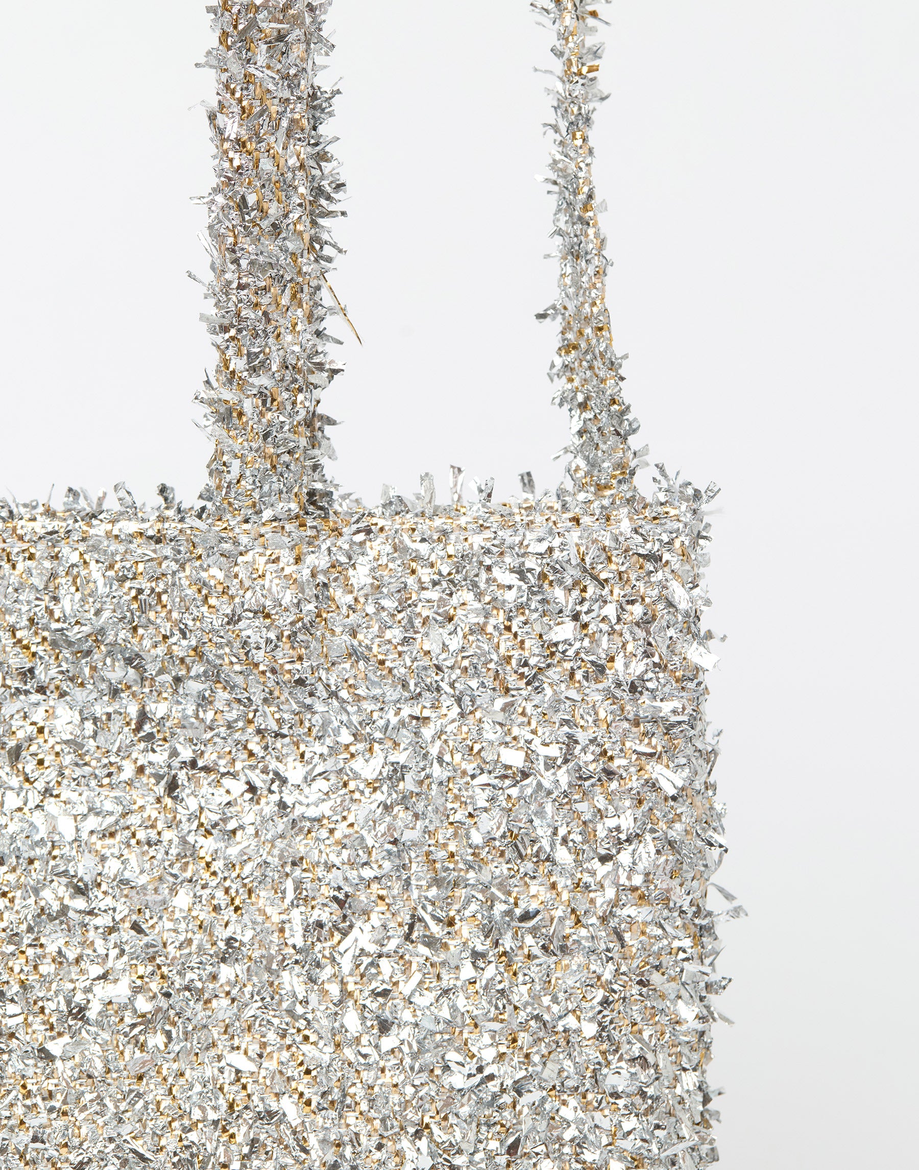 Silver & Gold Lametta Linda Bag