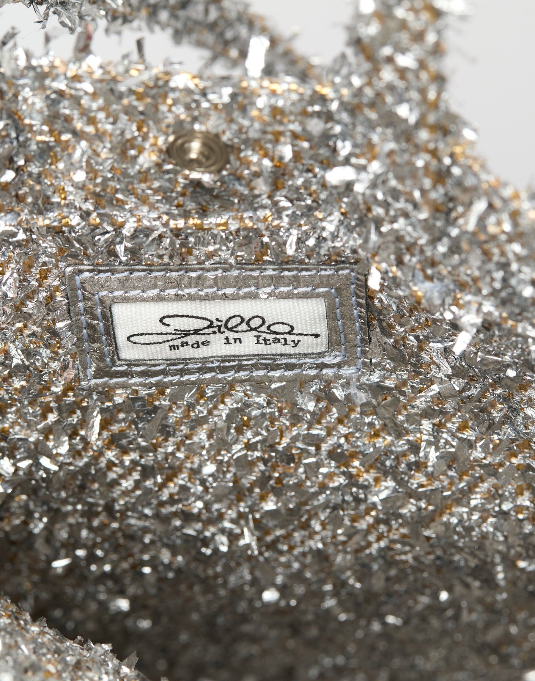 Silver & Gold Lametta Linda Bag