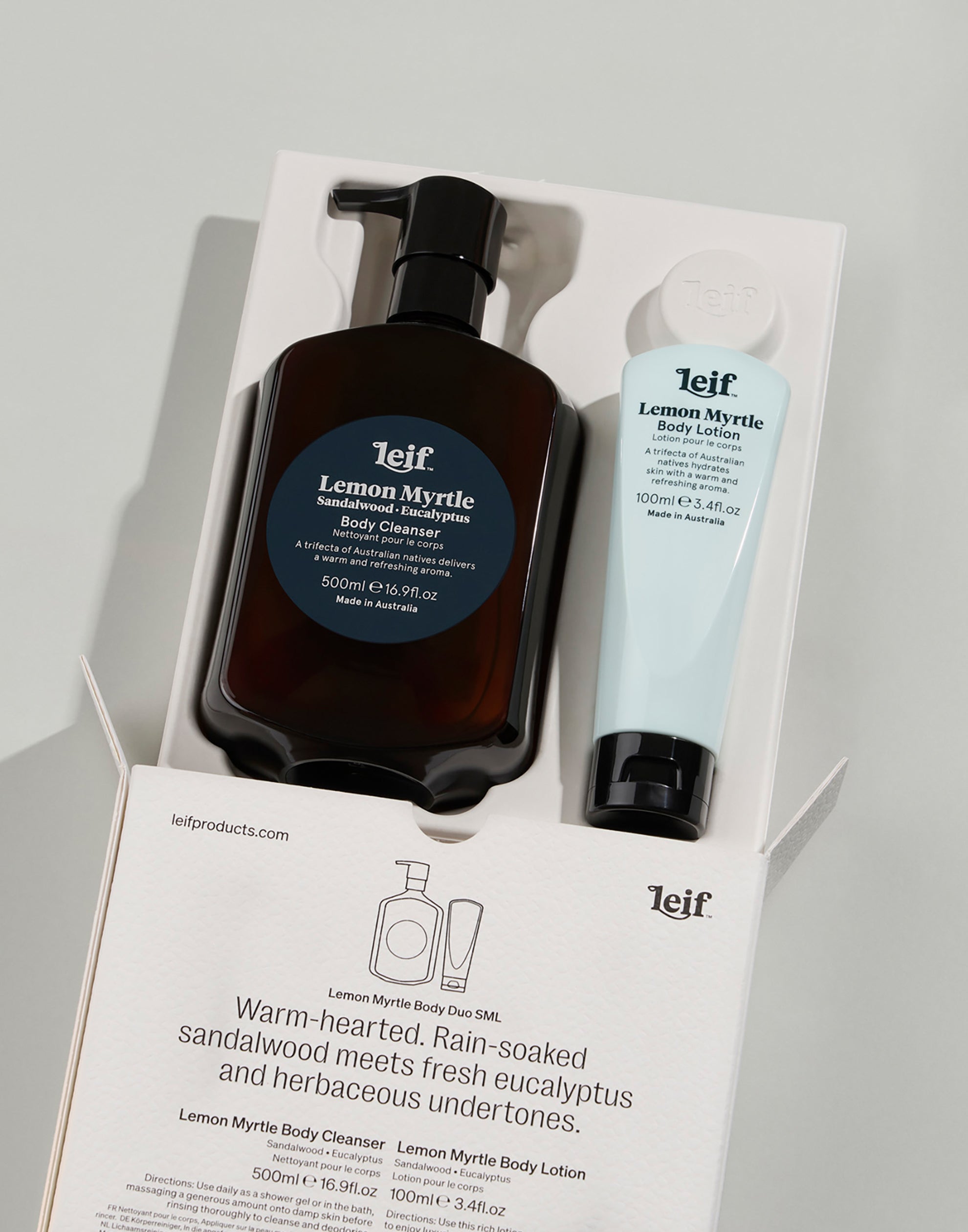 Limited Edition: Lemon Myrtle Body Duo Small