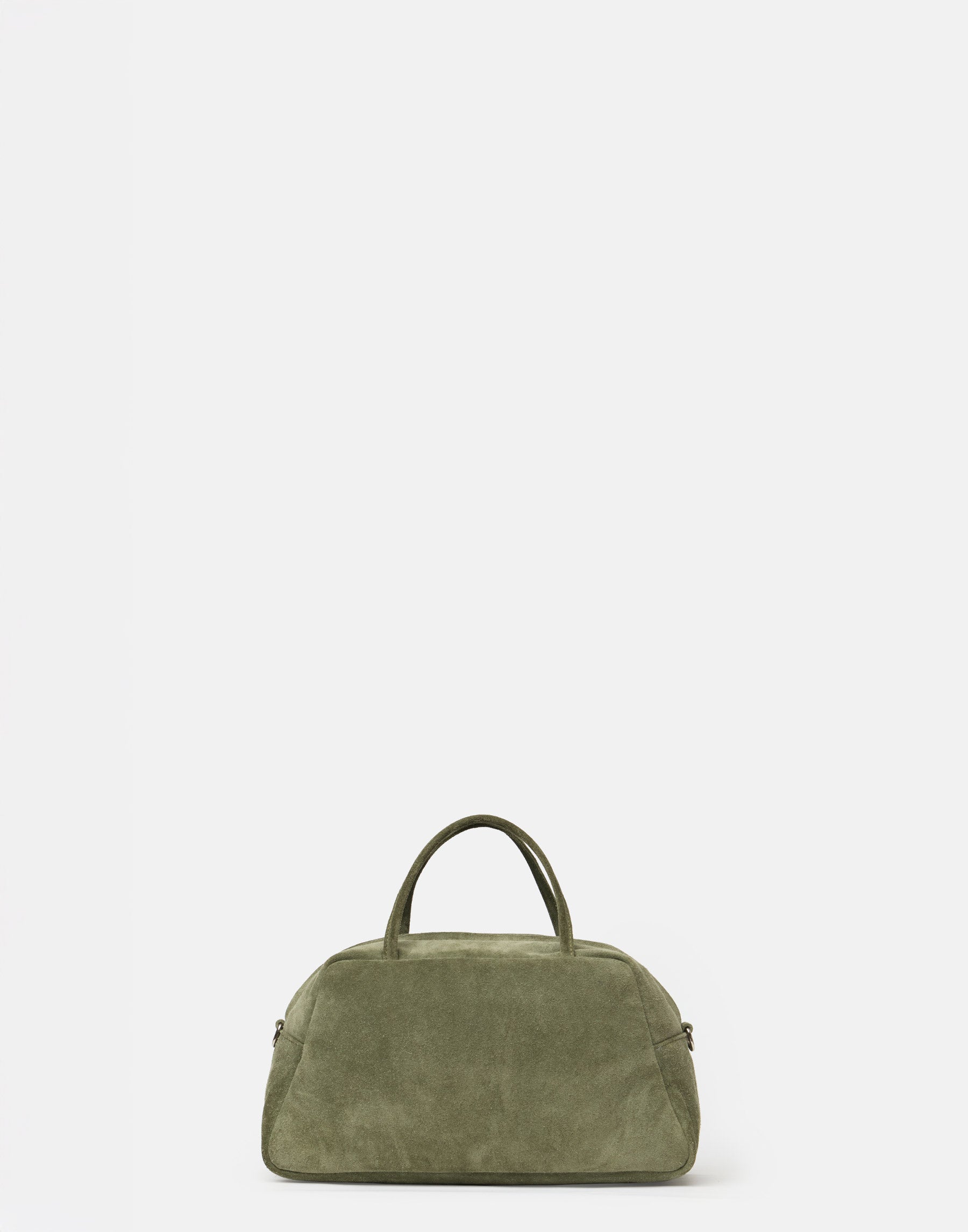 Moss Suede Leather Tilde Bag