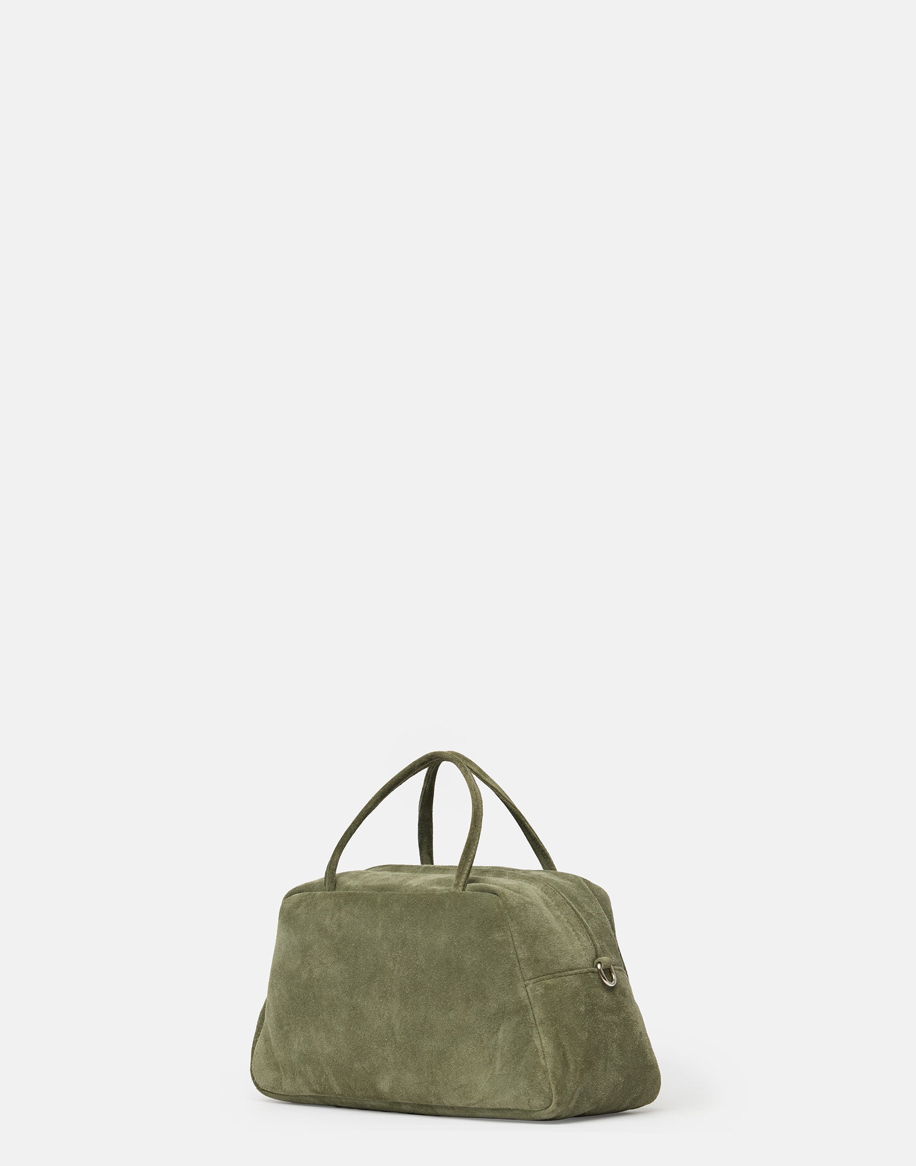 Moss Suede Leather Tilde Bag
