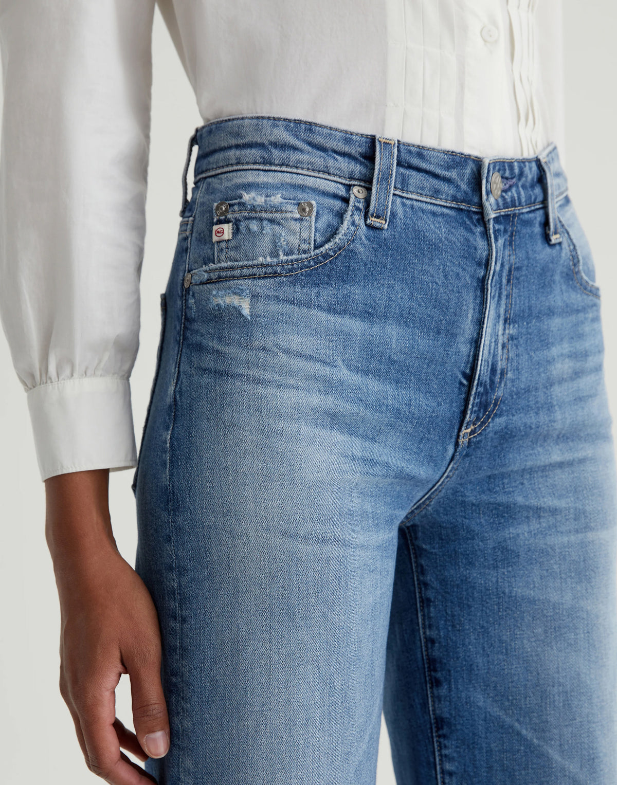 16 Years Postcard Saige Wide Leg Crop Jeans