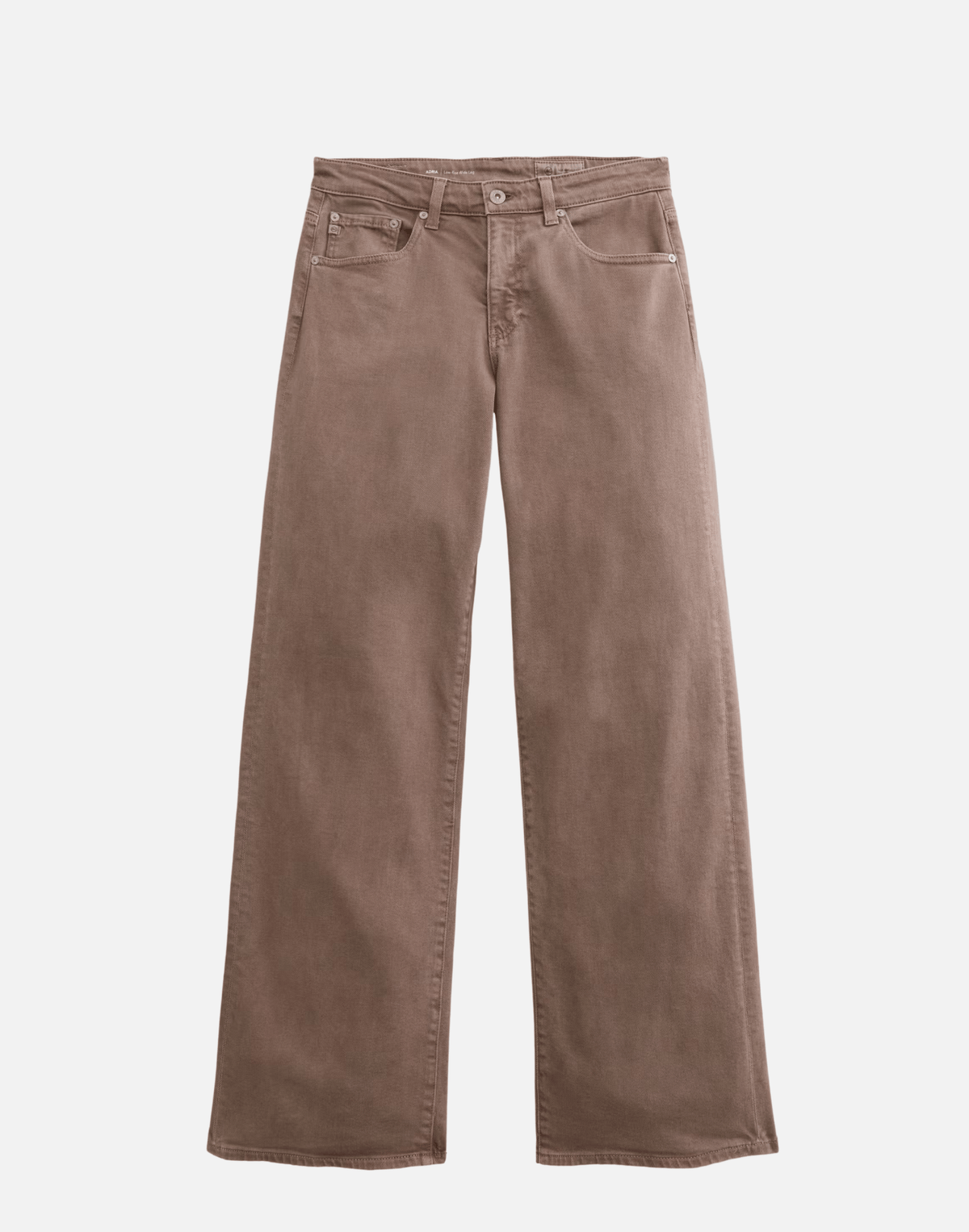 Sulfur Taupe Grey Low-Rise Adria Jeans