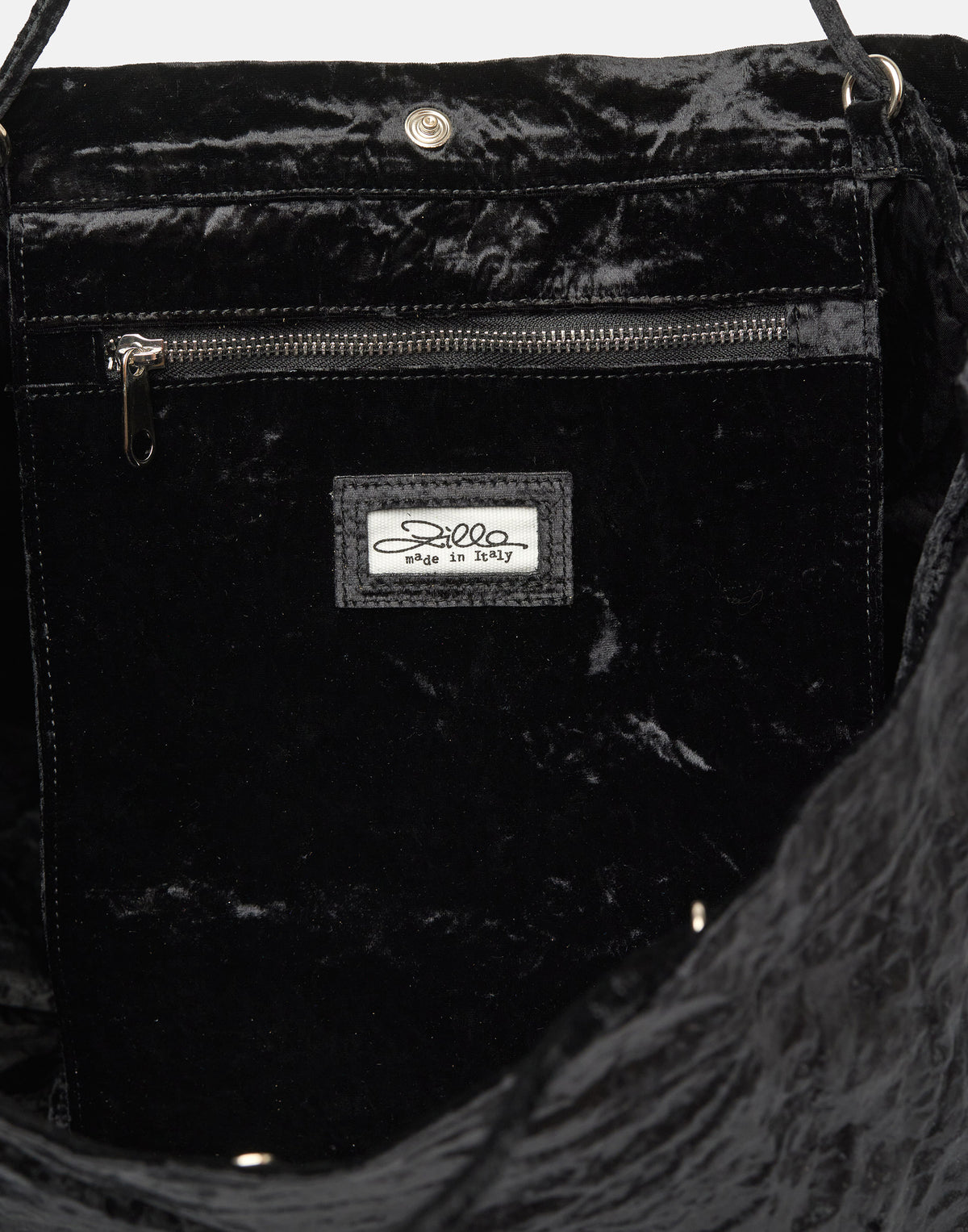 Black Velvet Maxi Tote Bag