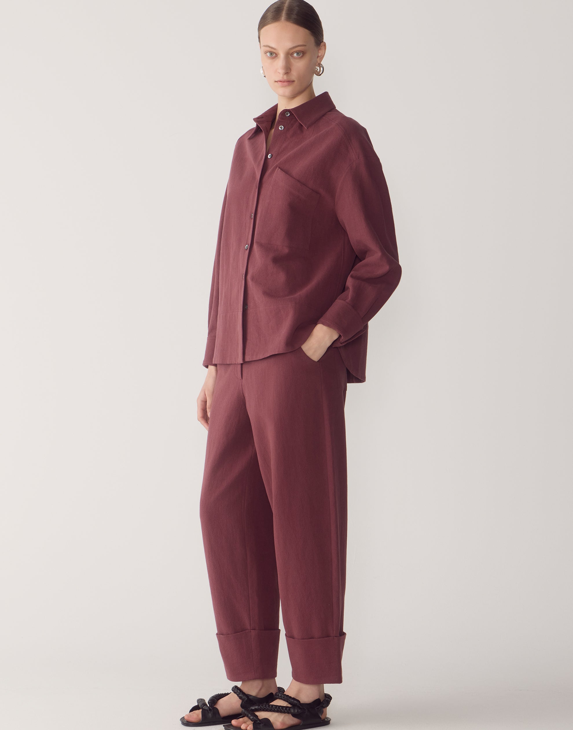 Mulberry Cotton & Linen Andrea Shirt