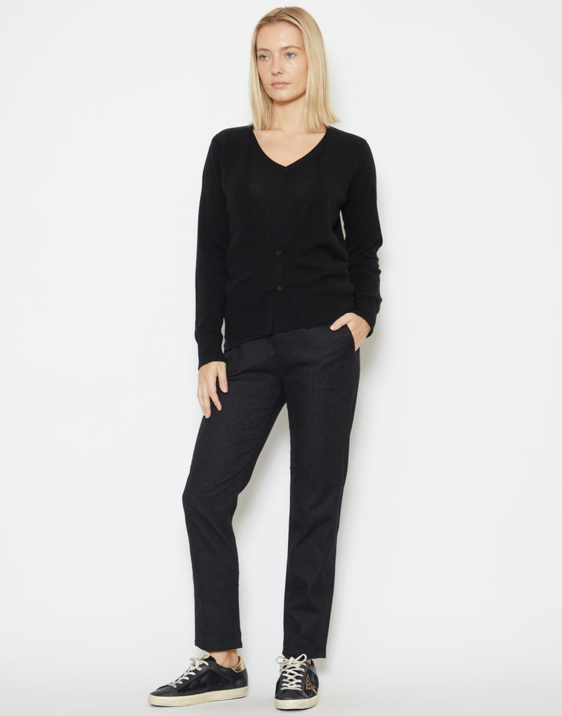 Charcoal Stone Caden Tailored Trousers