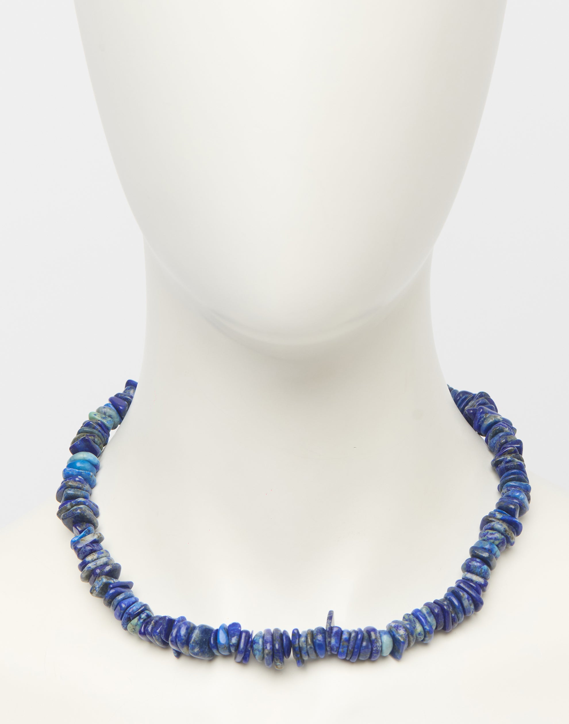 Lapis Lazuli & Silver Cora Necklace
