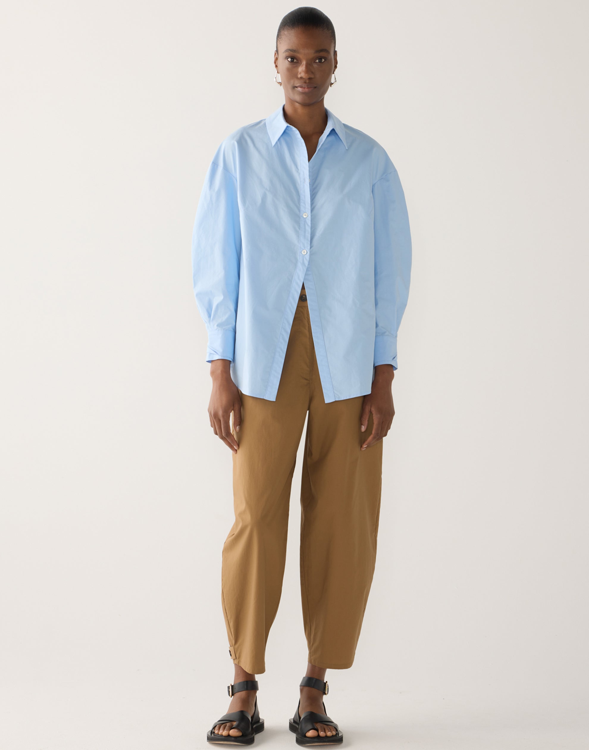 Cocoa Cotton & Tencel Edith Pants