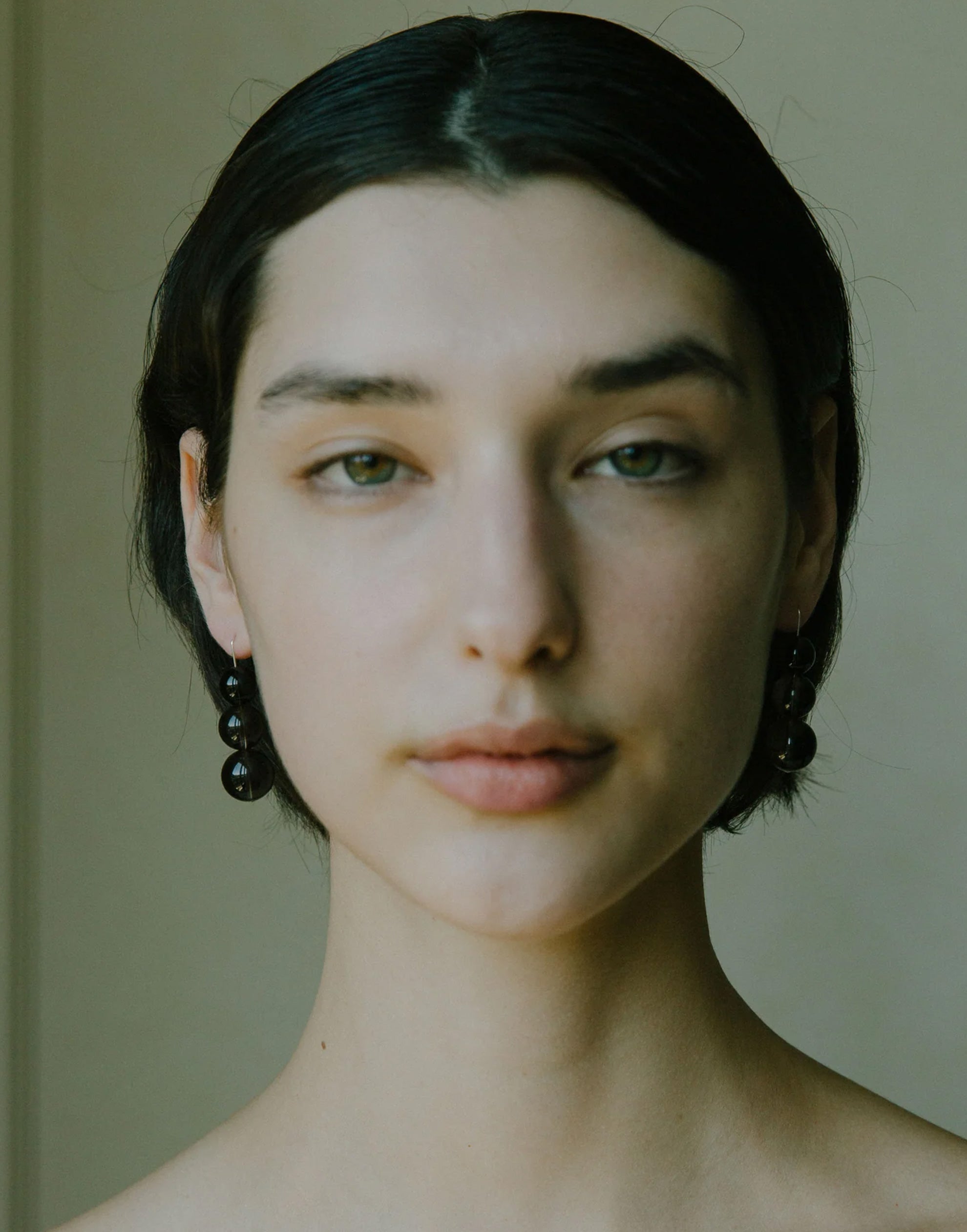 Smokey Quartz & Silver Quinn Earrings