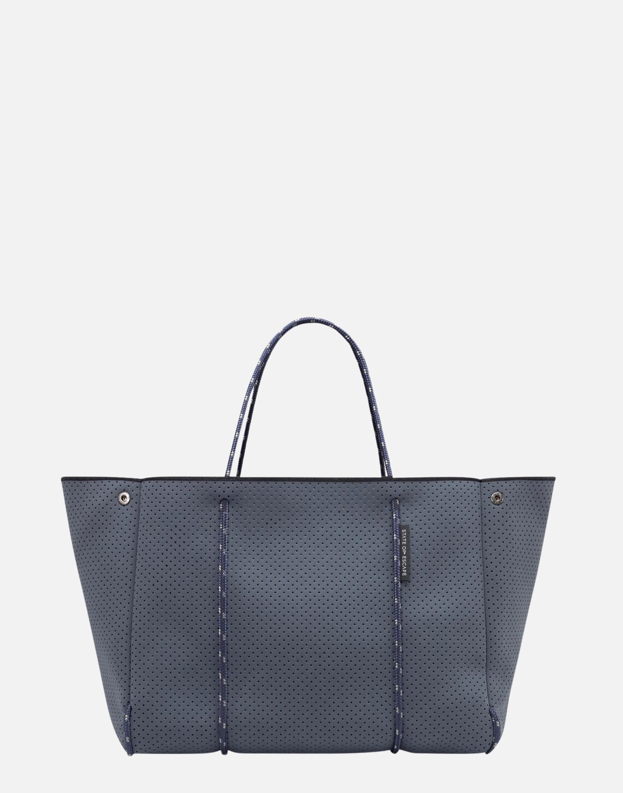 Shop State of Escape Bags Online | Pewter Escape Tote | ricarda.com