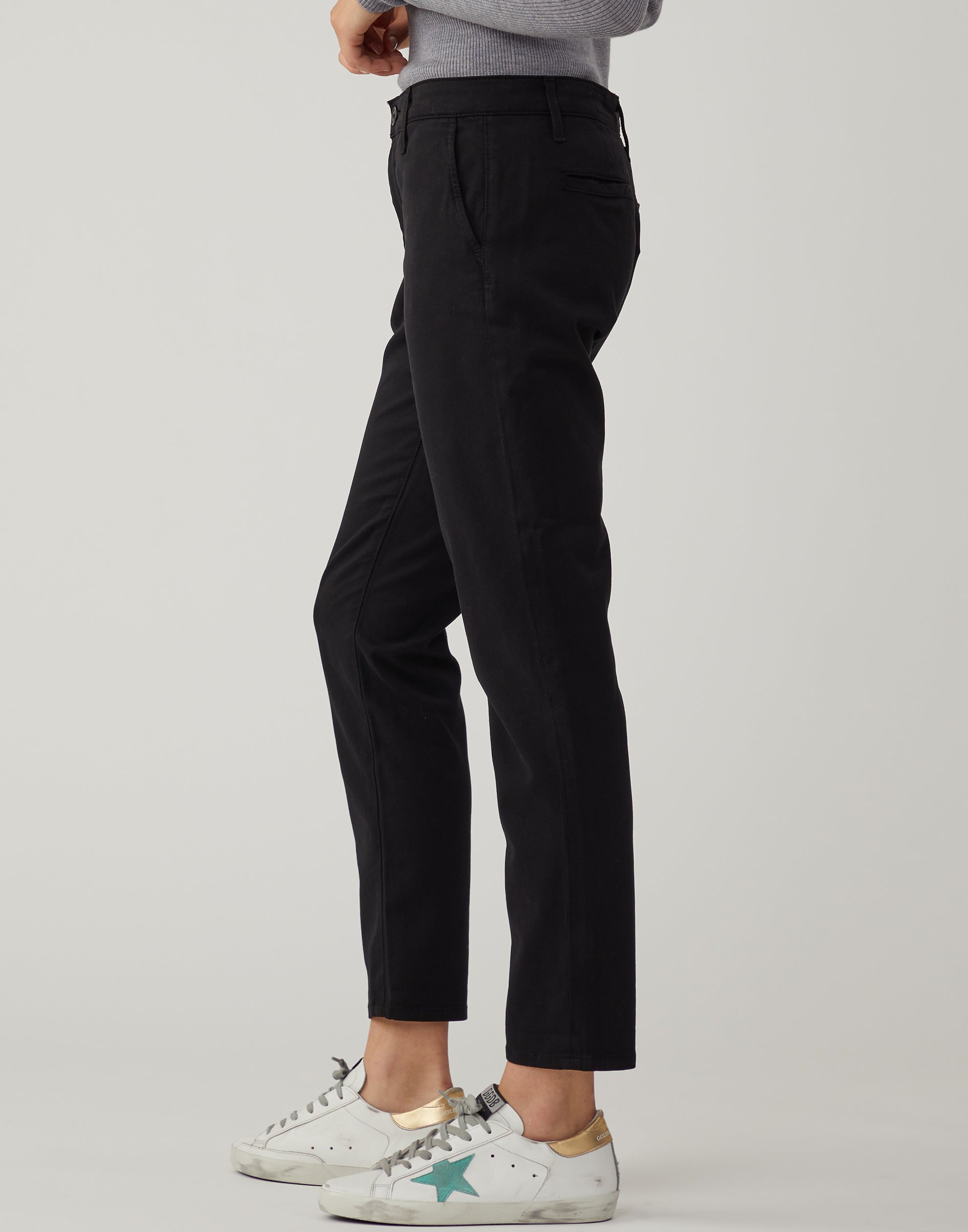 Super Black Caden Tailored Trousers