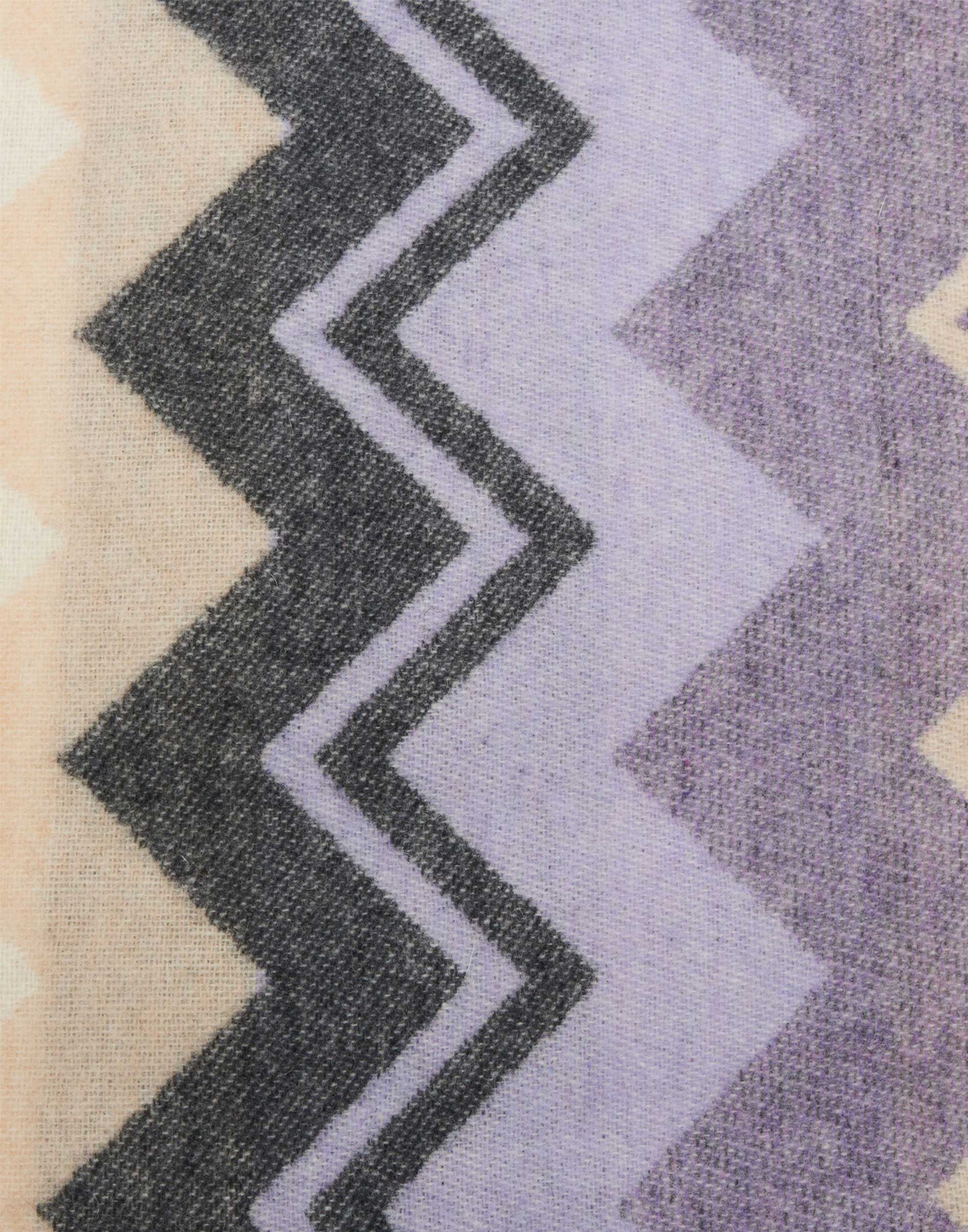 Yvo Zig-Zag Wool-Blend Throw 130 x 190cm