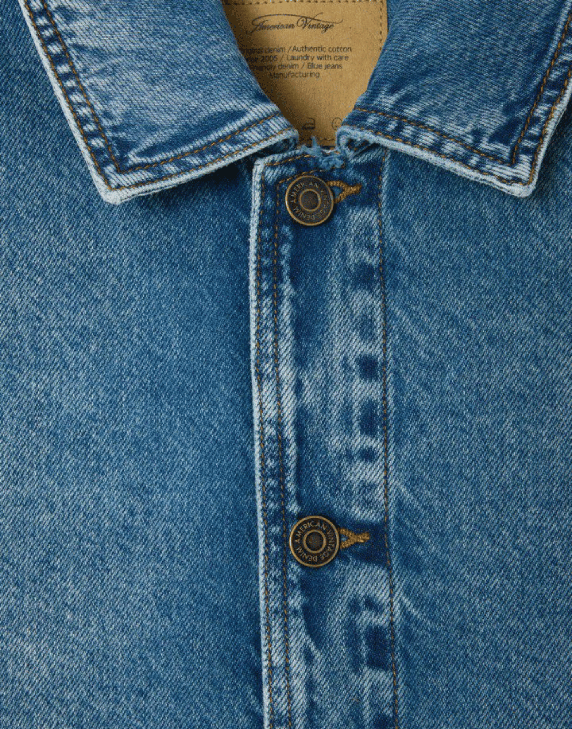 Stone Washed Blue Denim Joybird Jacket
