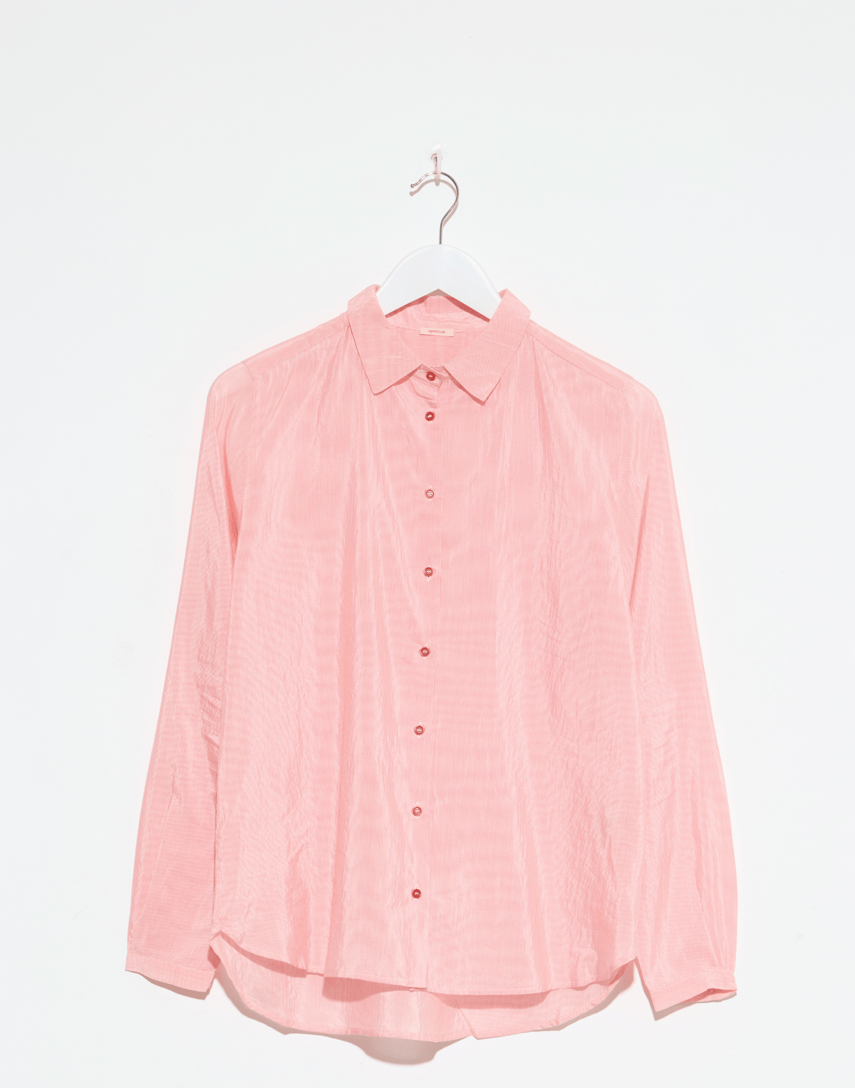 Poppy Cotton Silk Pinstripe Shirt