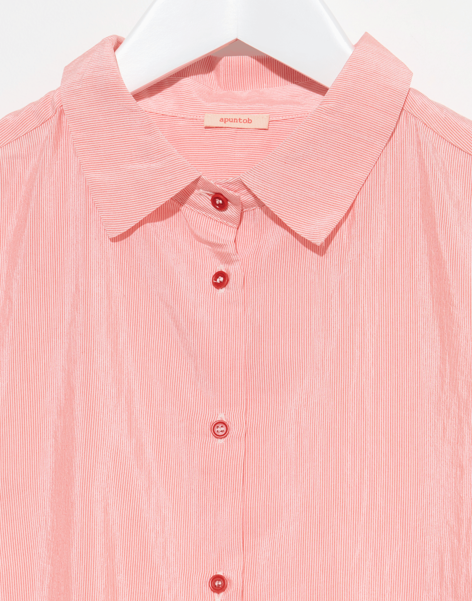 Poppy Cotton Silk Pinstripe Shirt