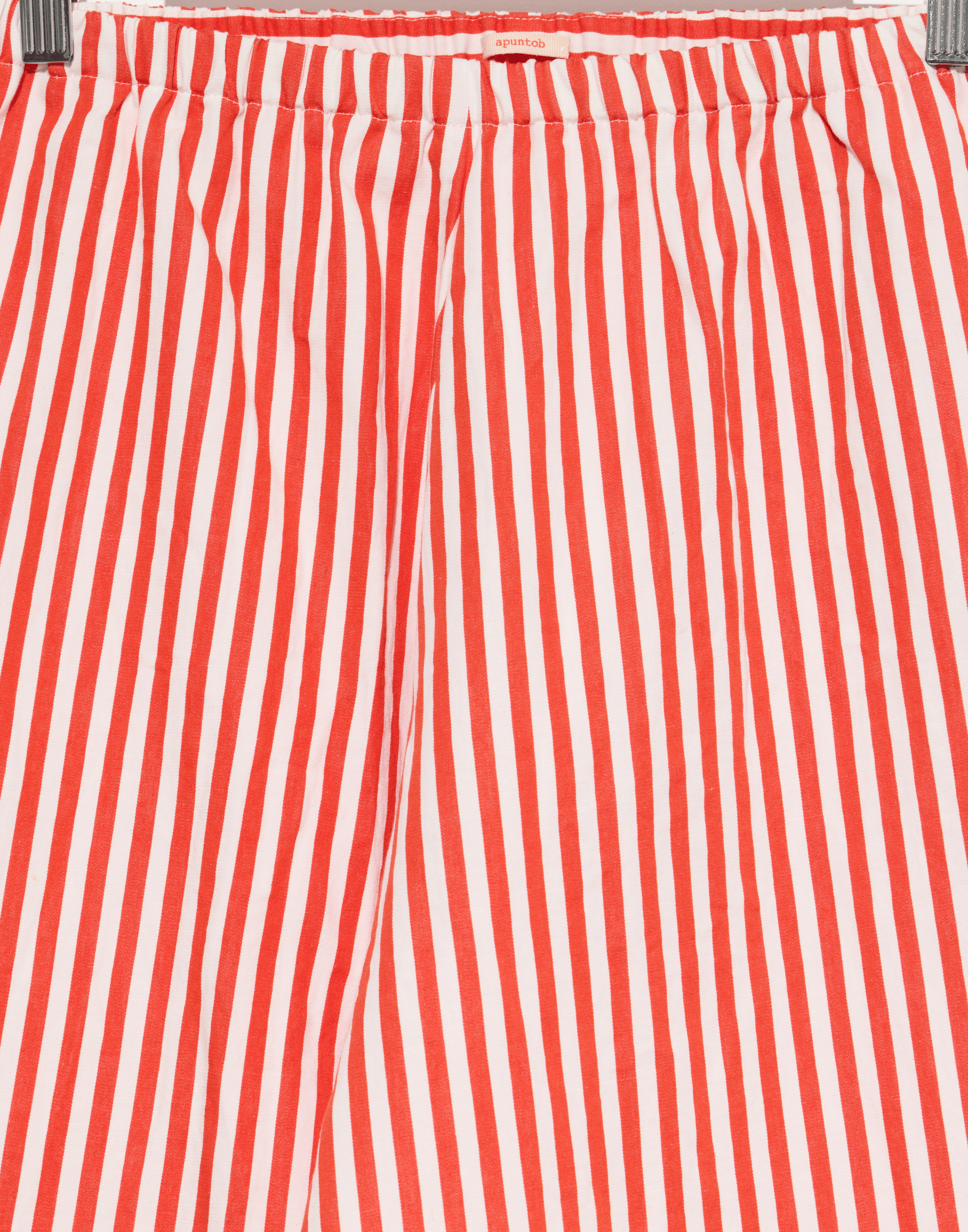 Poppy Stripe Cotton & Linen Trousers