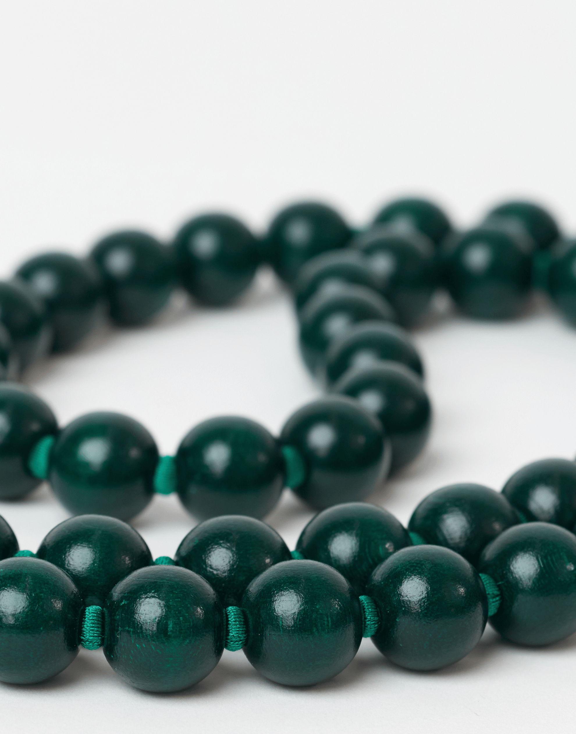 Dark Green Big Phone Necklace