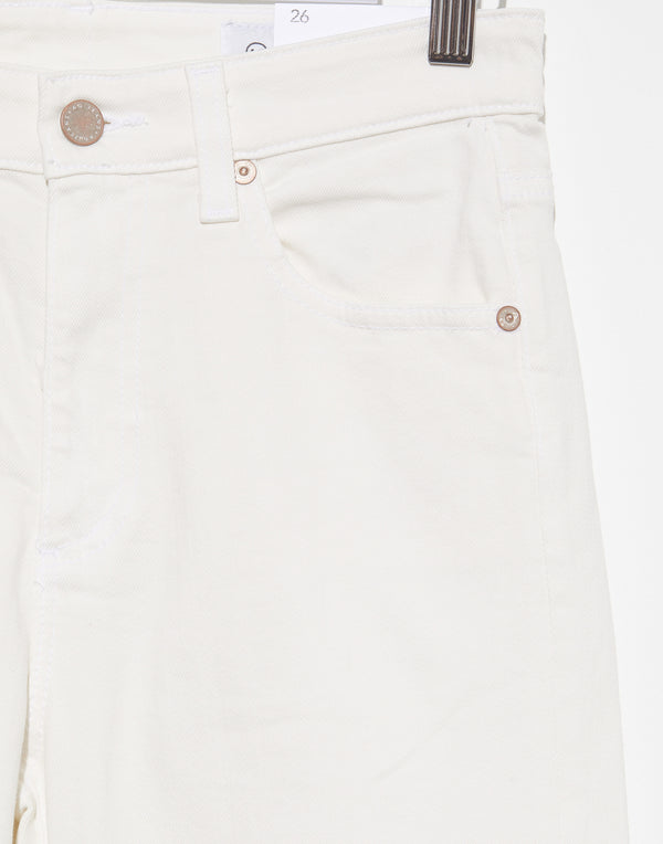 Modern White Saige High-Rise Jeans