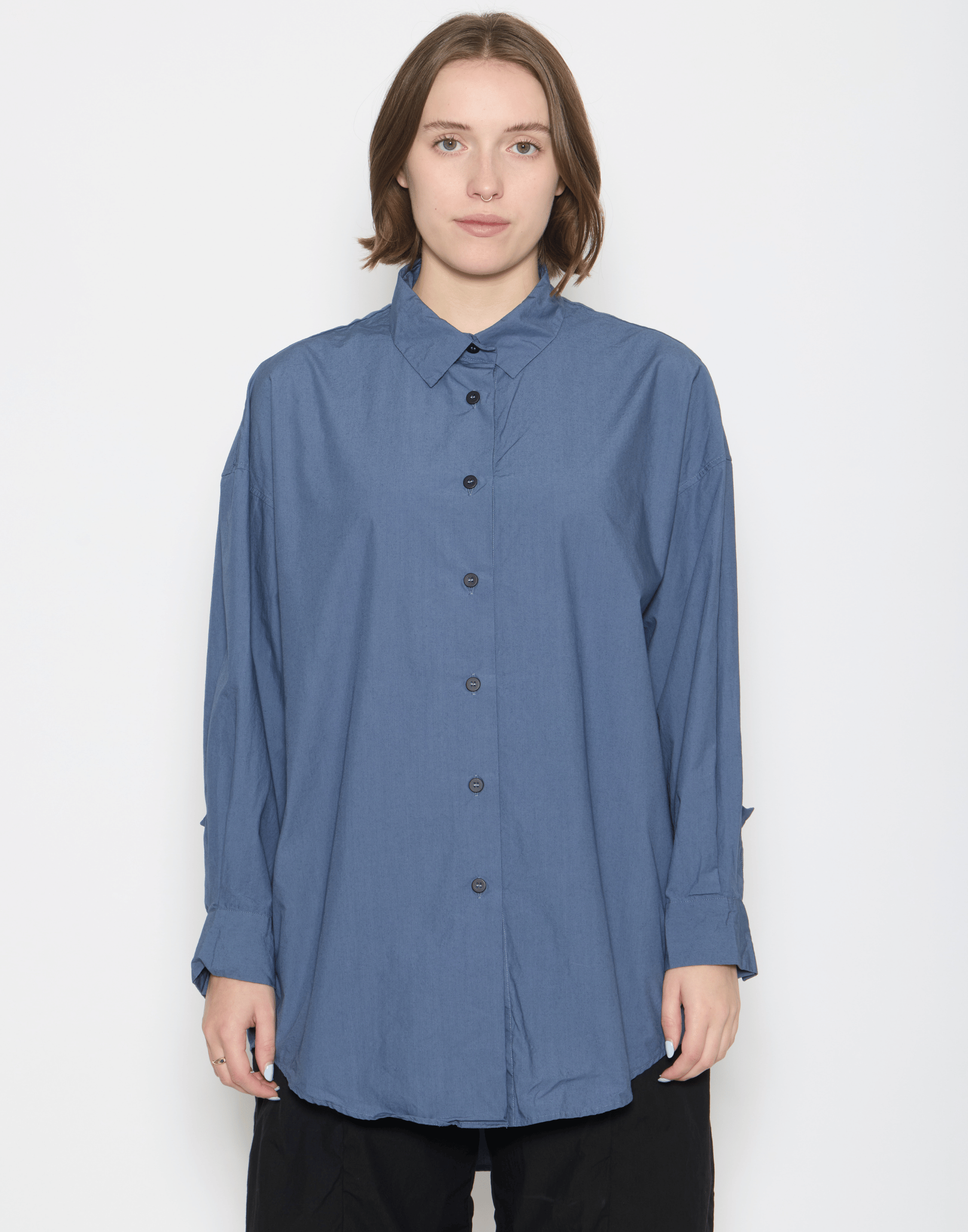 Blue Cotton June Shirt